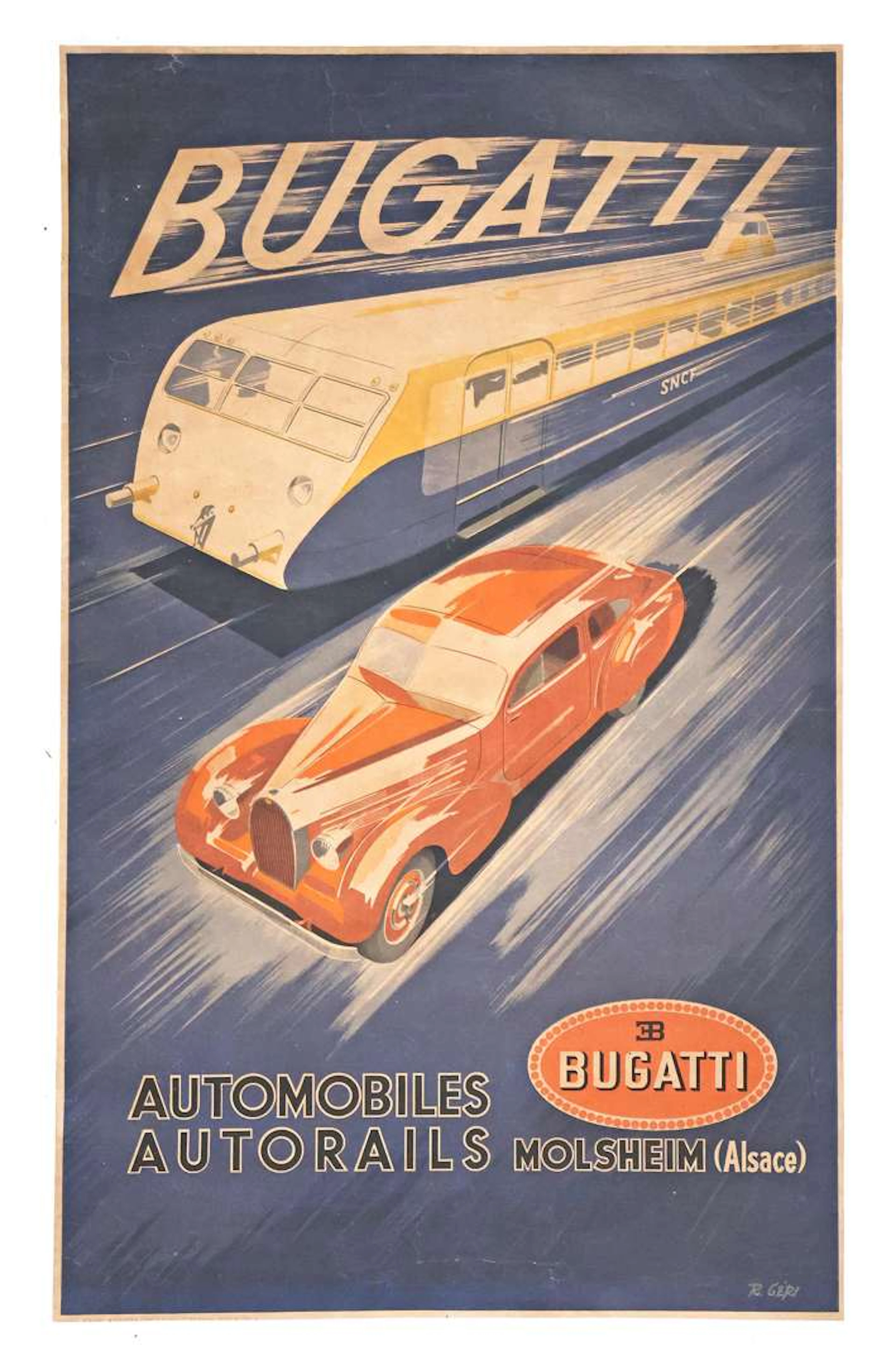 c.1935 – René Géri for Bugatti