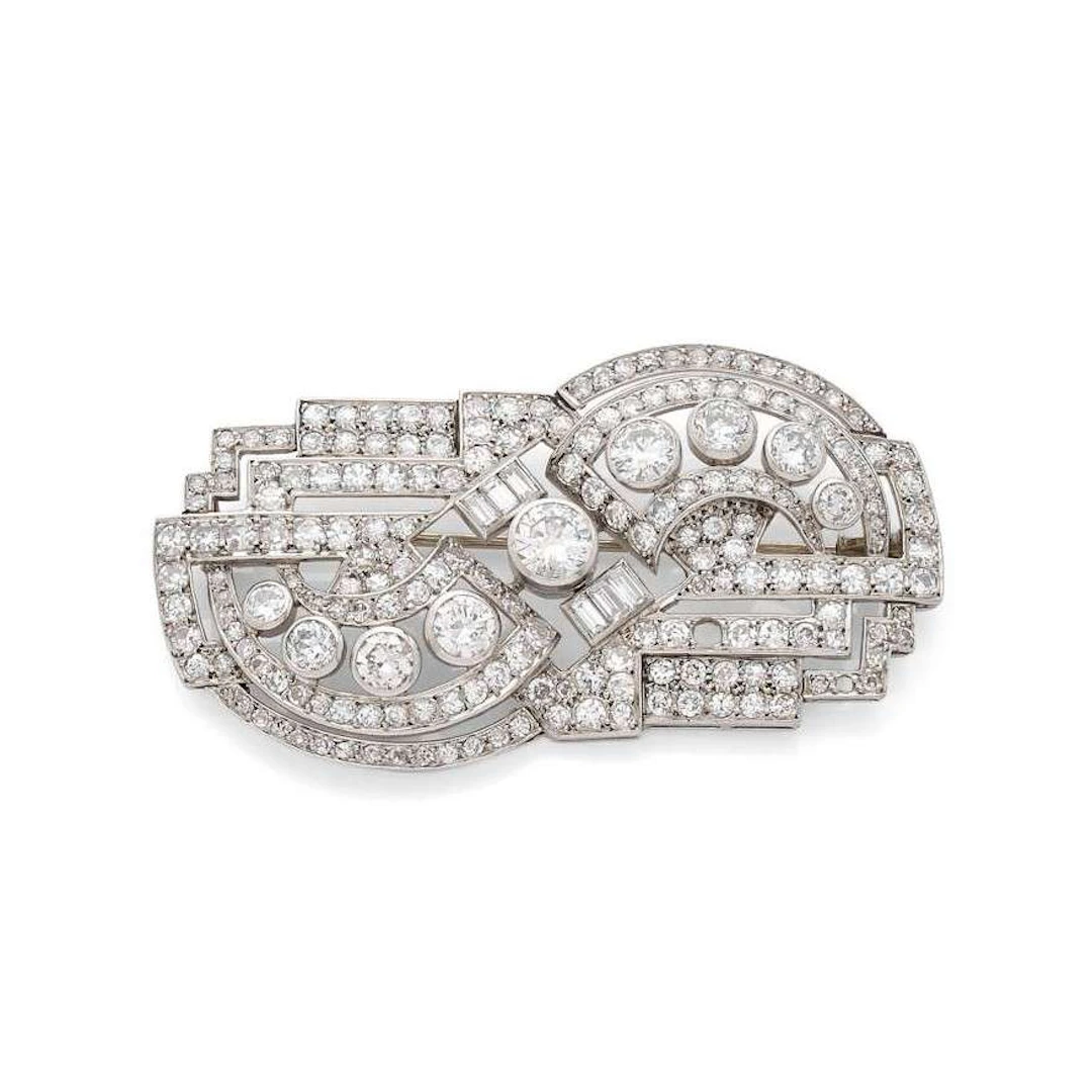 GEOMETRIC BROOCH