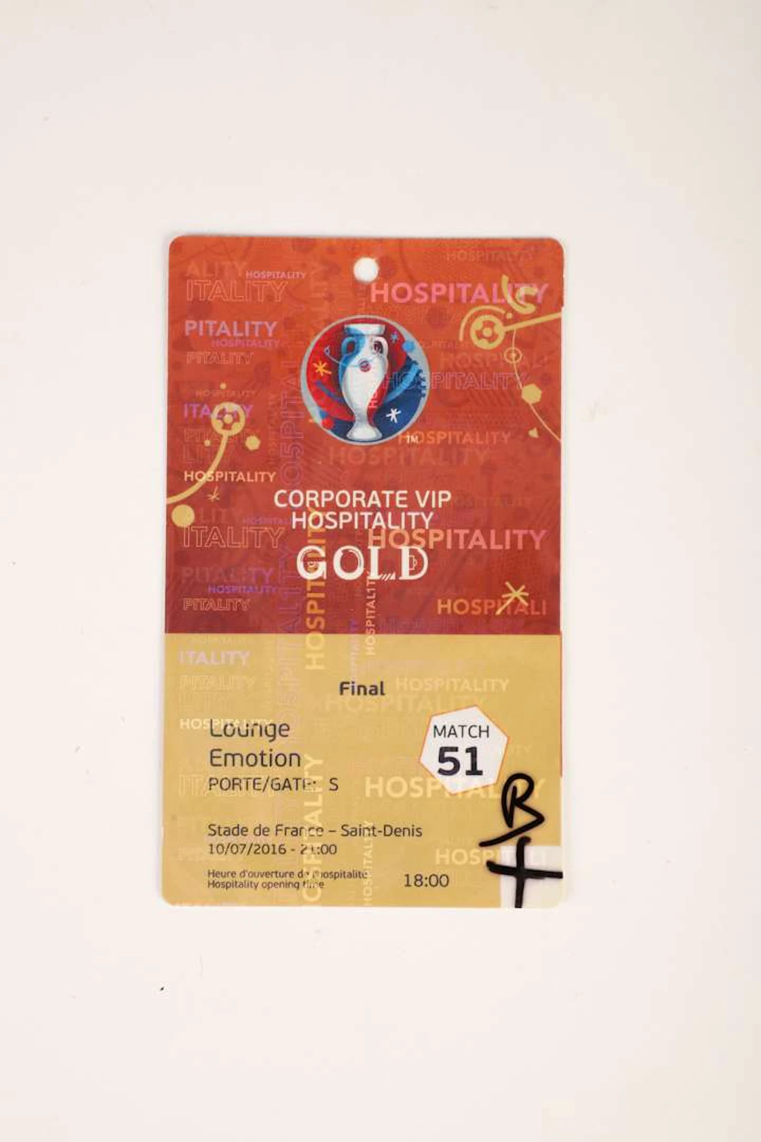 FOOTBALL Euro 2016, Billet Corporate VIP 2016