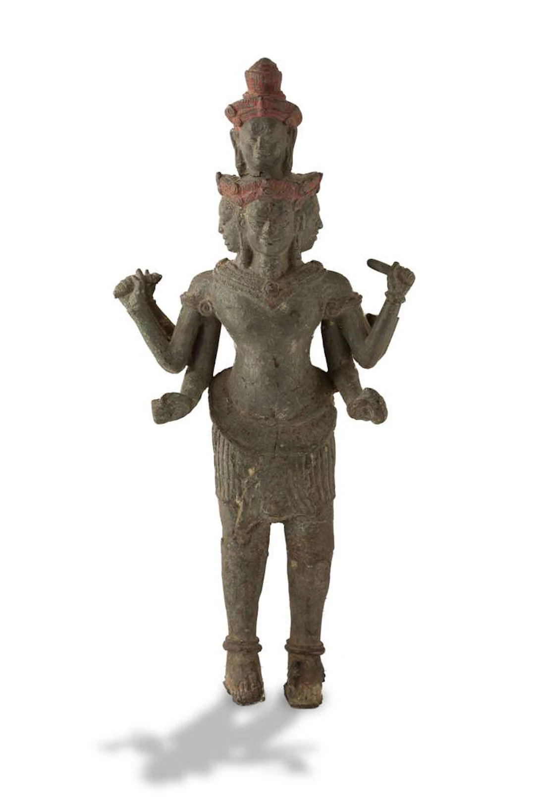 Asie du sud Est, Statue en bronze d'une divinité