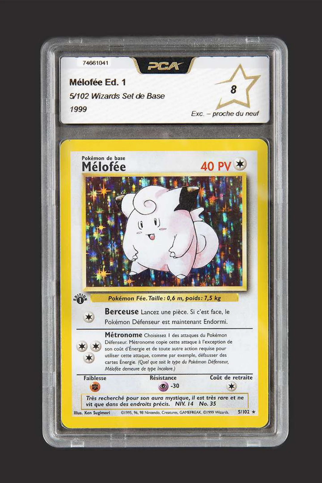 Pokémon: Clefairy Base Set, 1st Edition