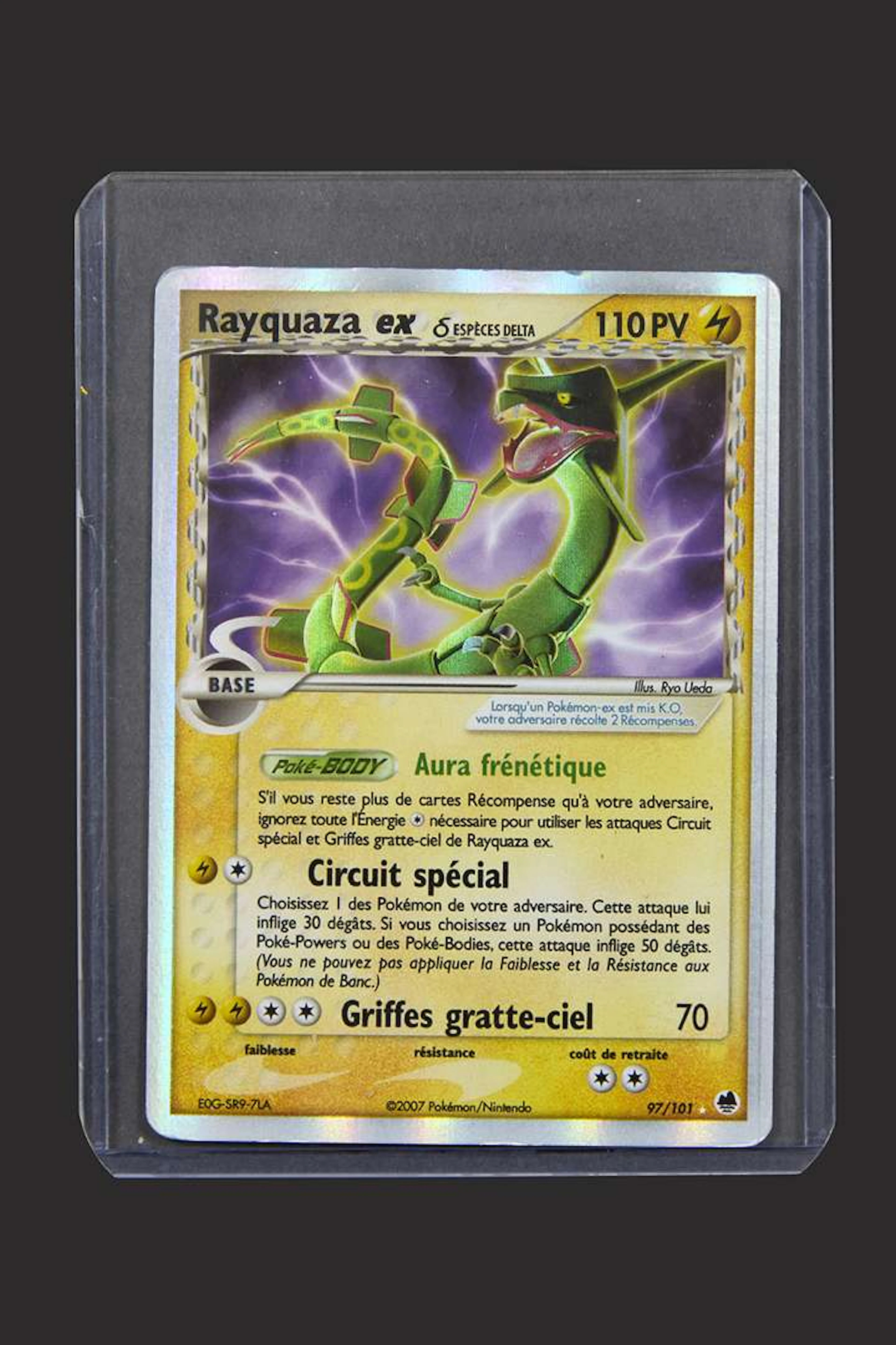 Pokémon : Rayquaza EX Île des Dragons Etat : en l'état Langue : français
