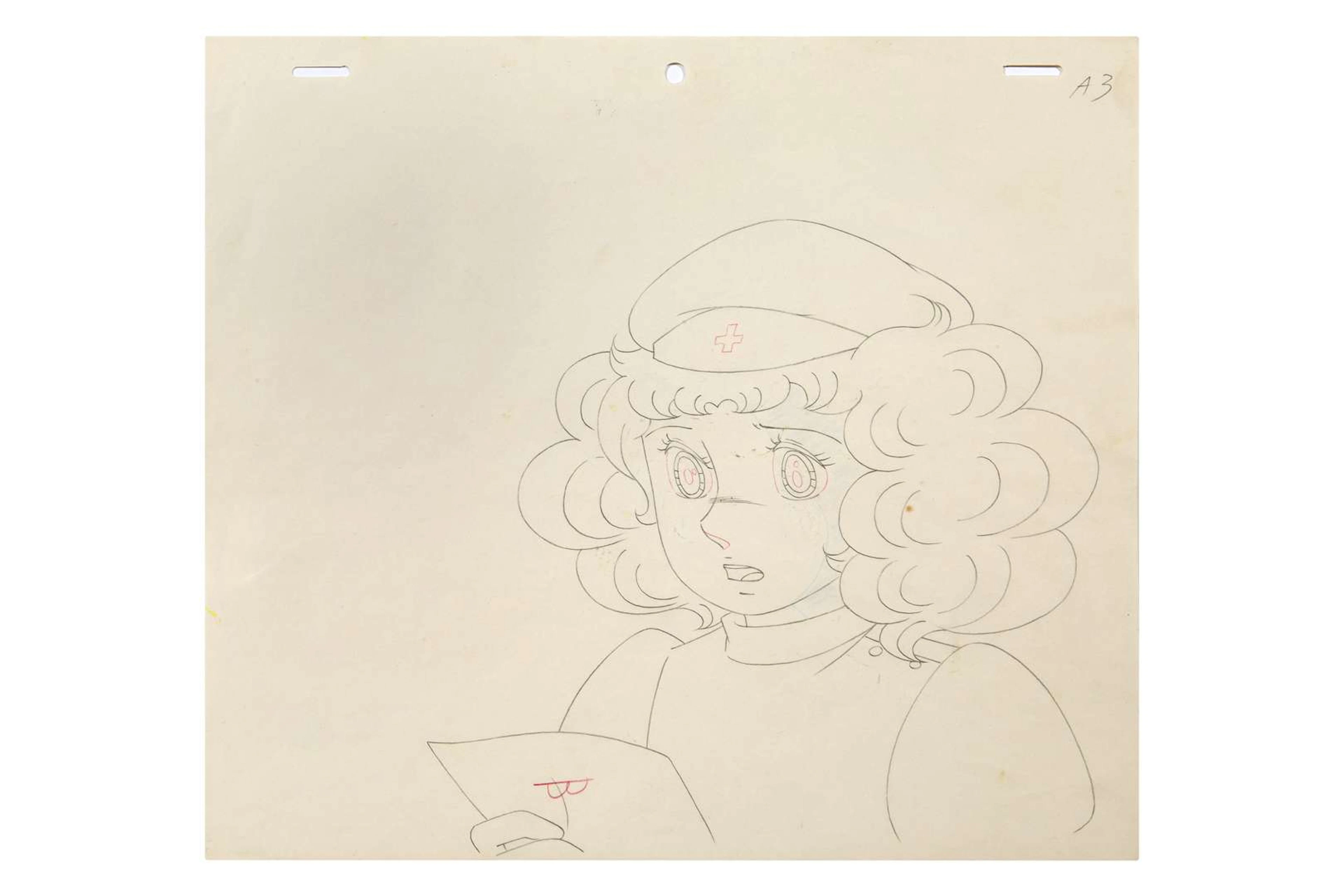 CANDY, Pencil sketch. Director: Tetsuo IMAZAWA / Studio: Toei Animation