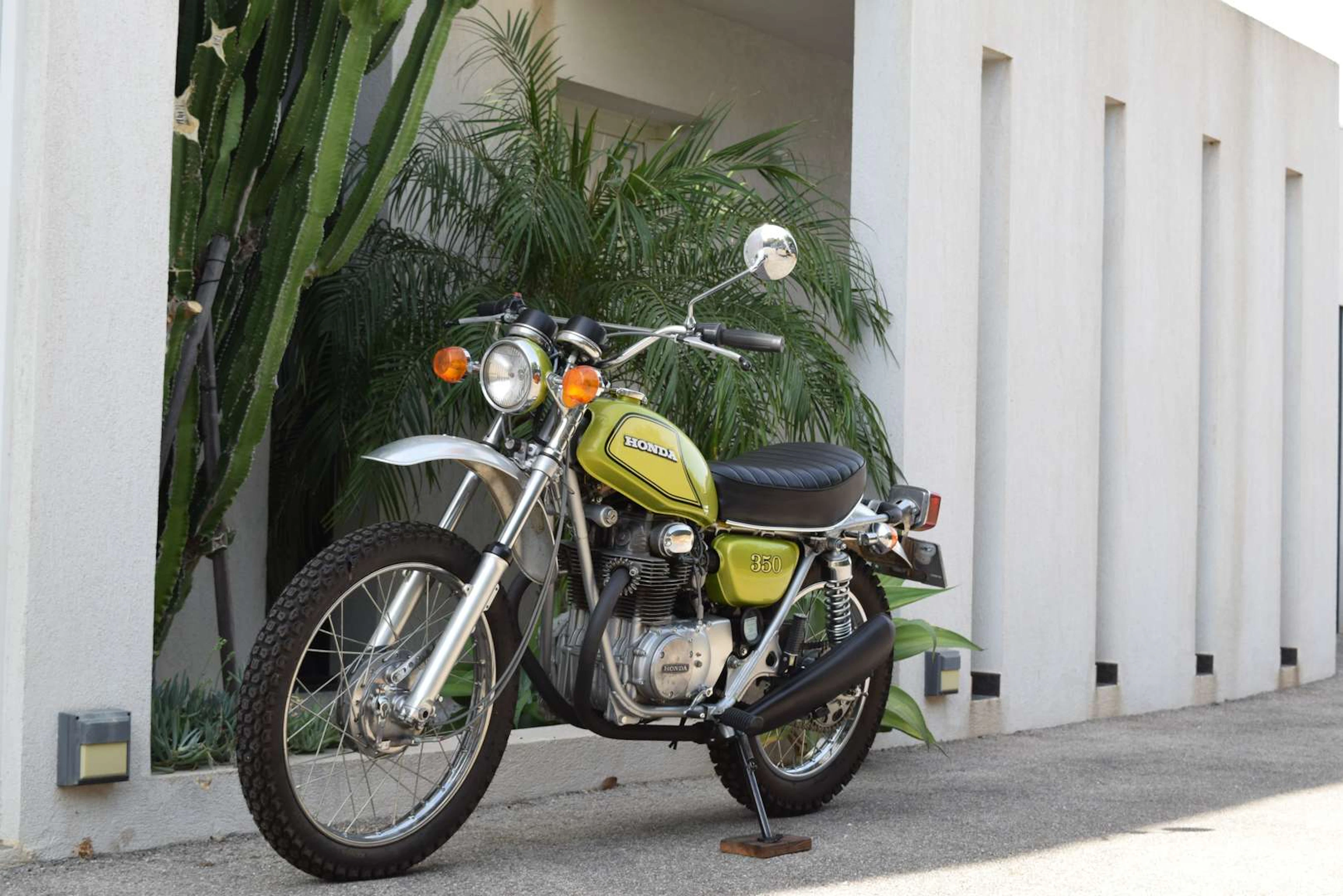 1973 – Honda SL 350cc K2, Frame No. SL350-30237717 Engine No. SL350E-3023763