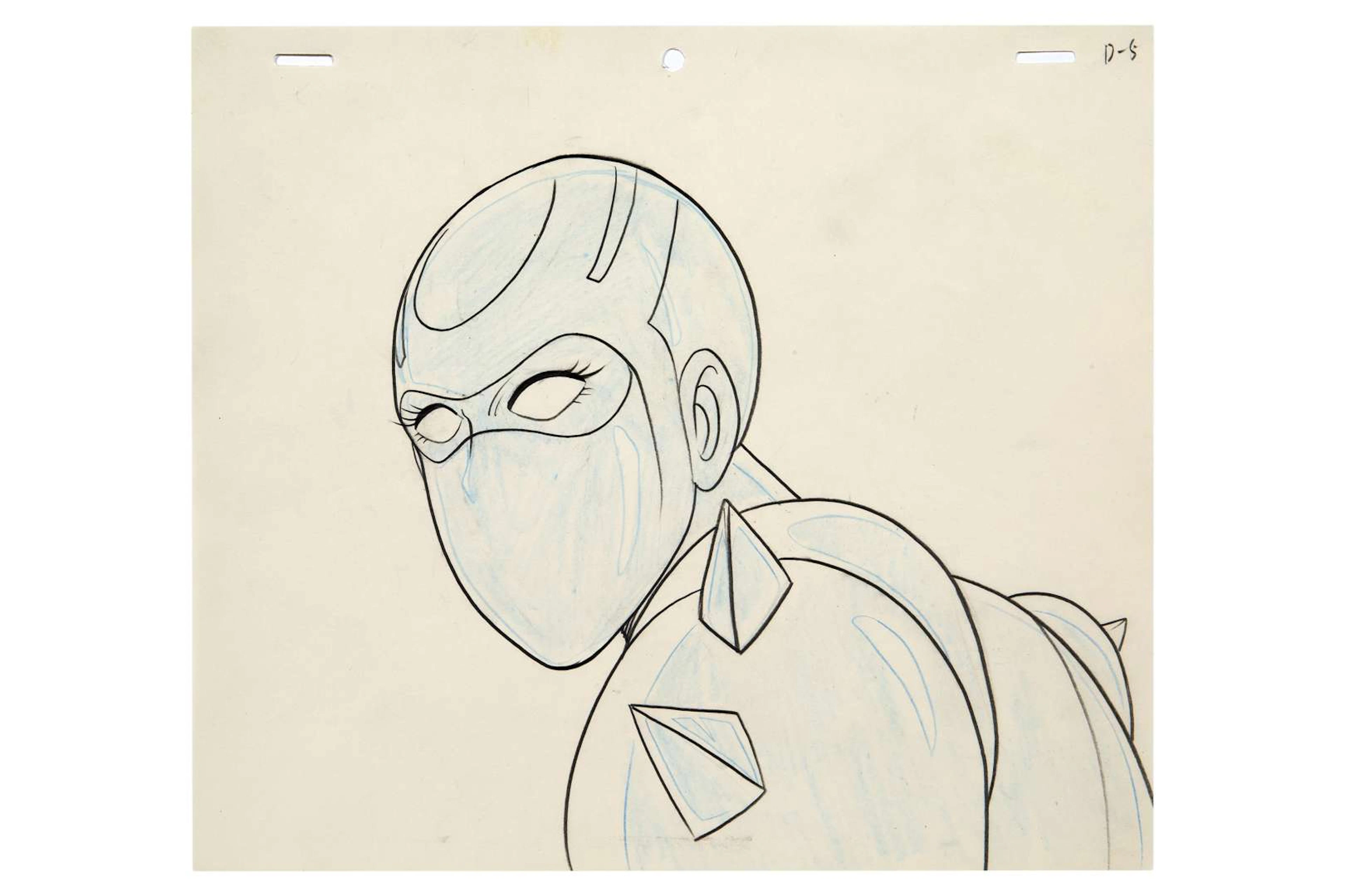 COBRA, Pencil sketch. Director: Osamu DEZAKI / Studio: Tokyo Movie