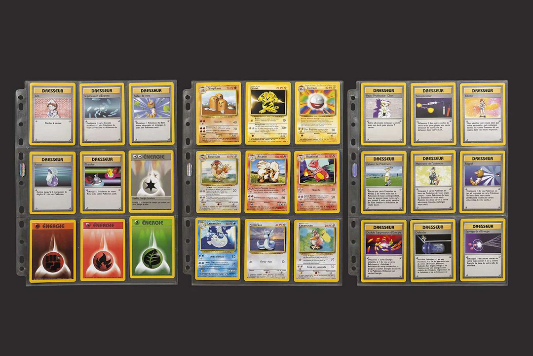 Pokémon : Set rares et communes complet