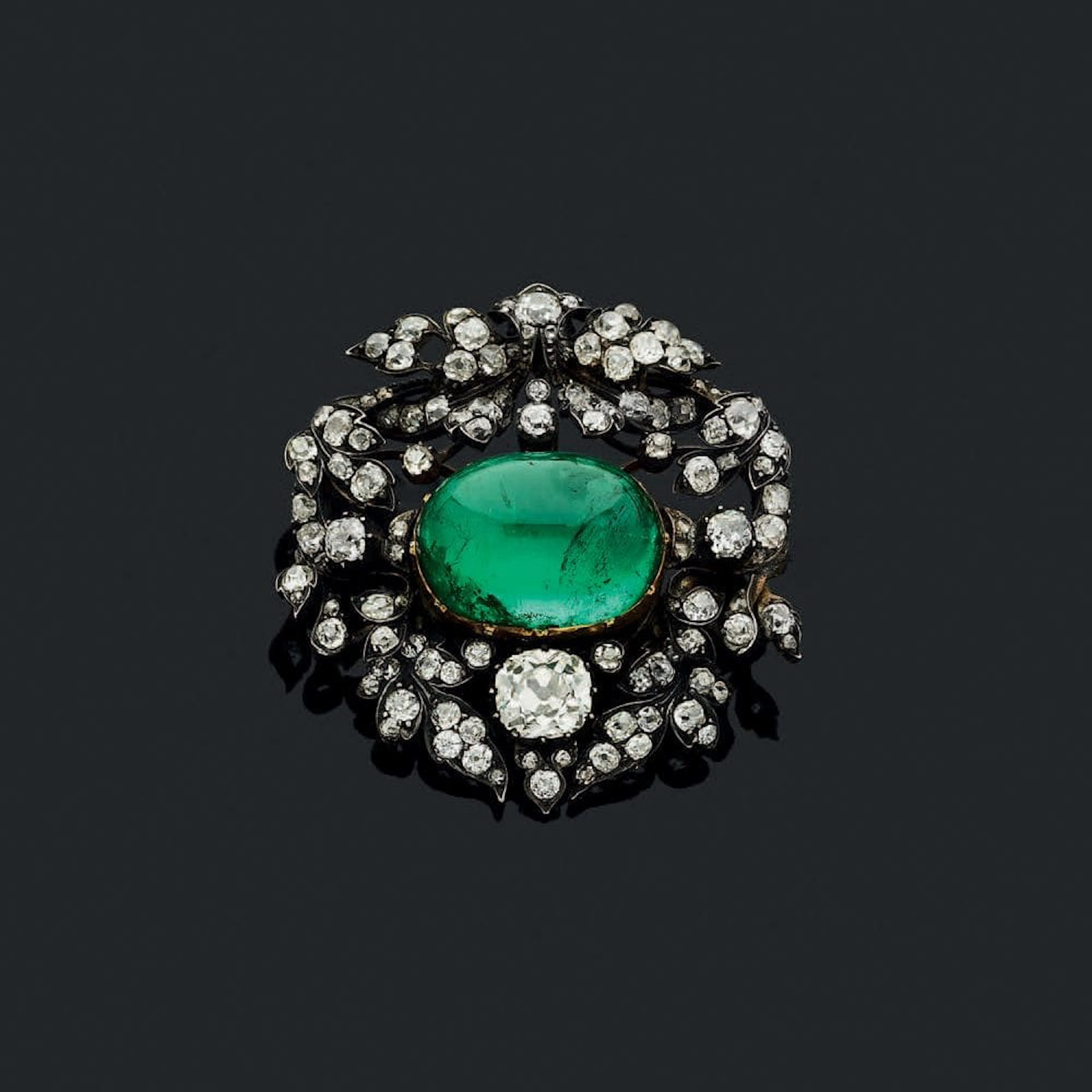 FLORAL" BROOCH - Lot 51