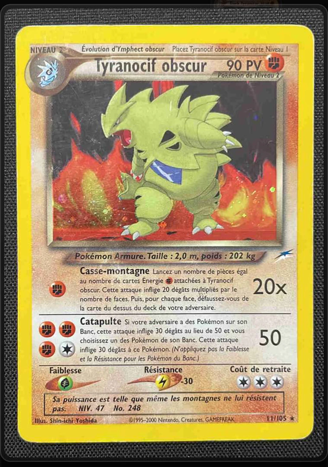 Pokémon: 3 Neo Destiny holographic cards
