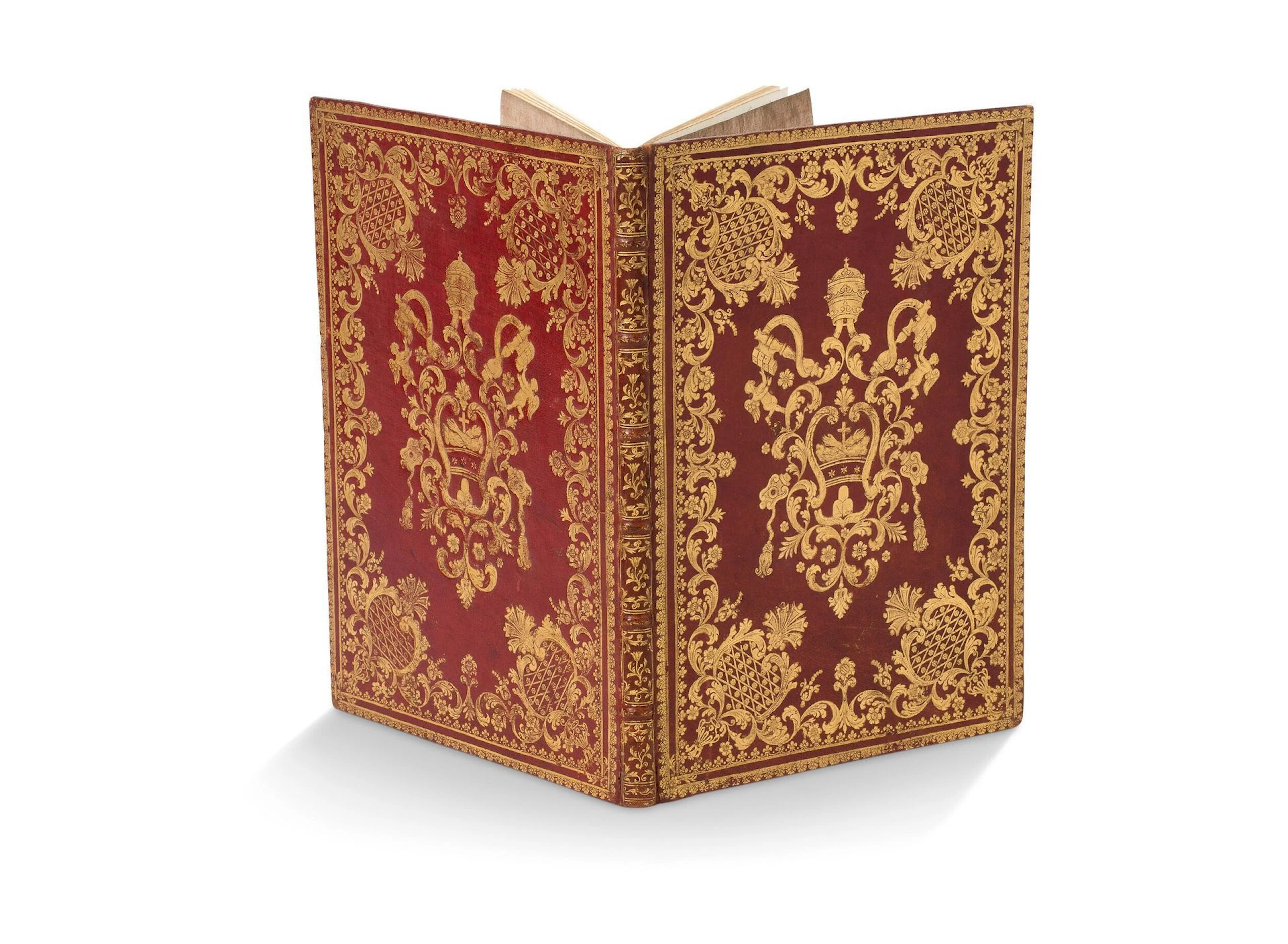 [BINDING OF POPE CLEMENT XIV]. - Lot 349