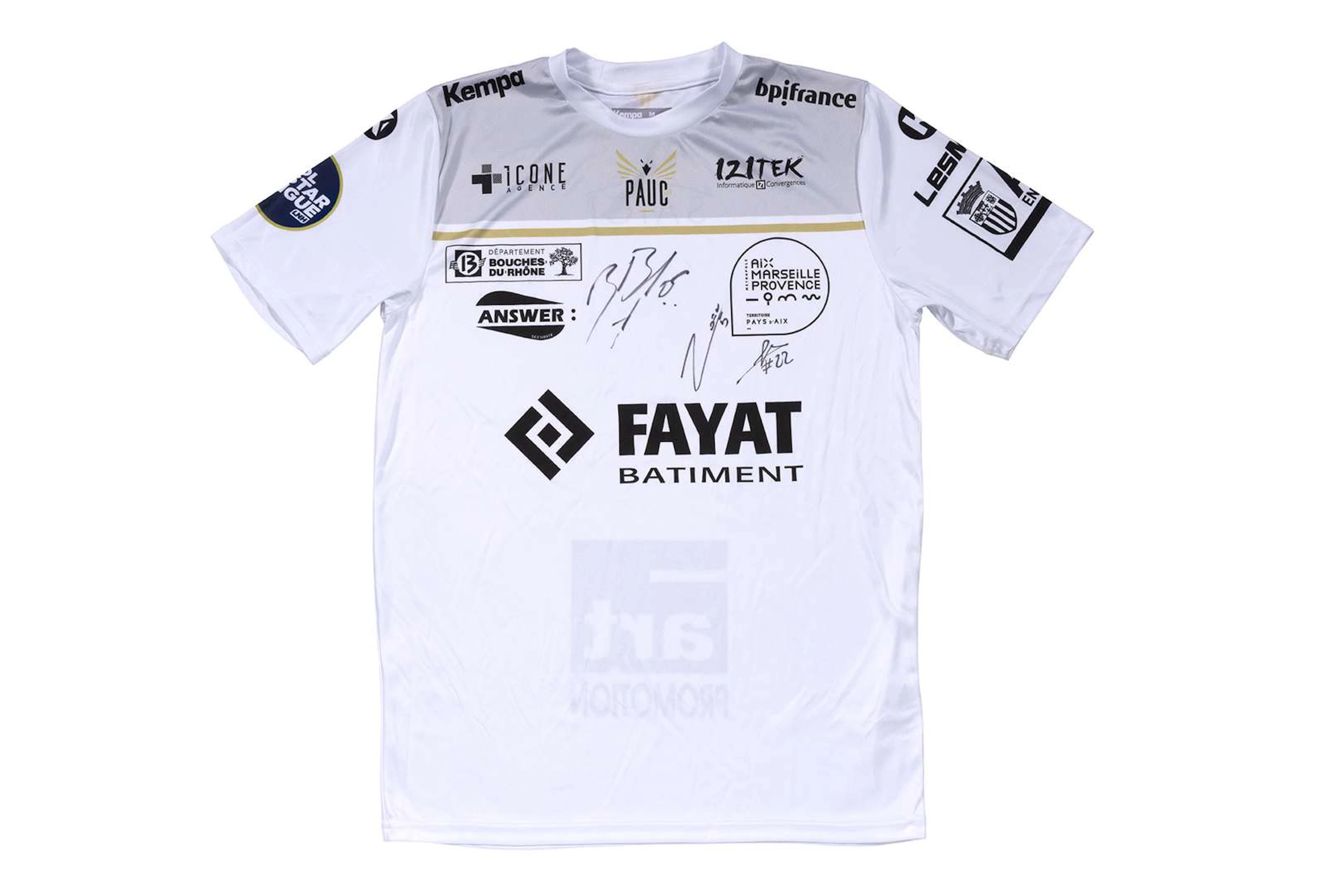 HANDBALL Provence Aix Université, Maillot extérieur réplica