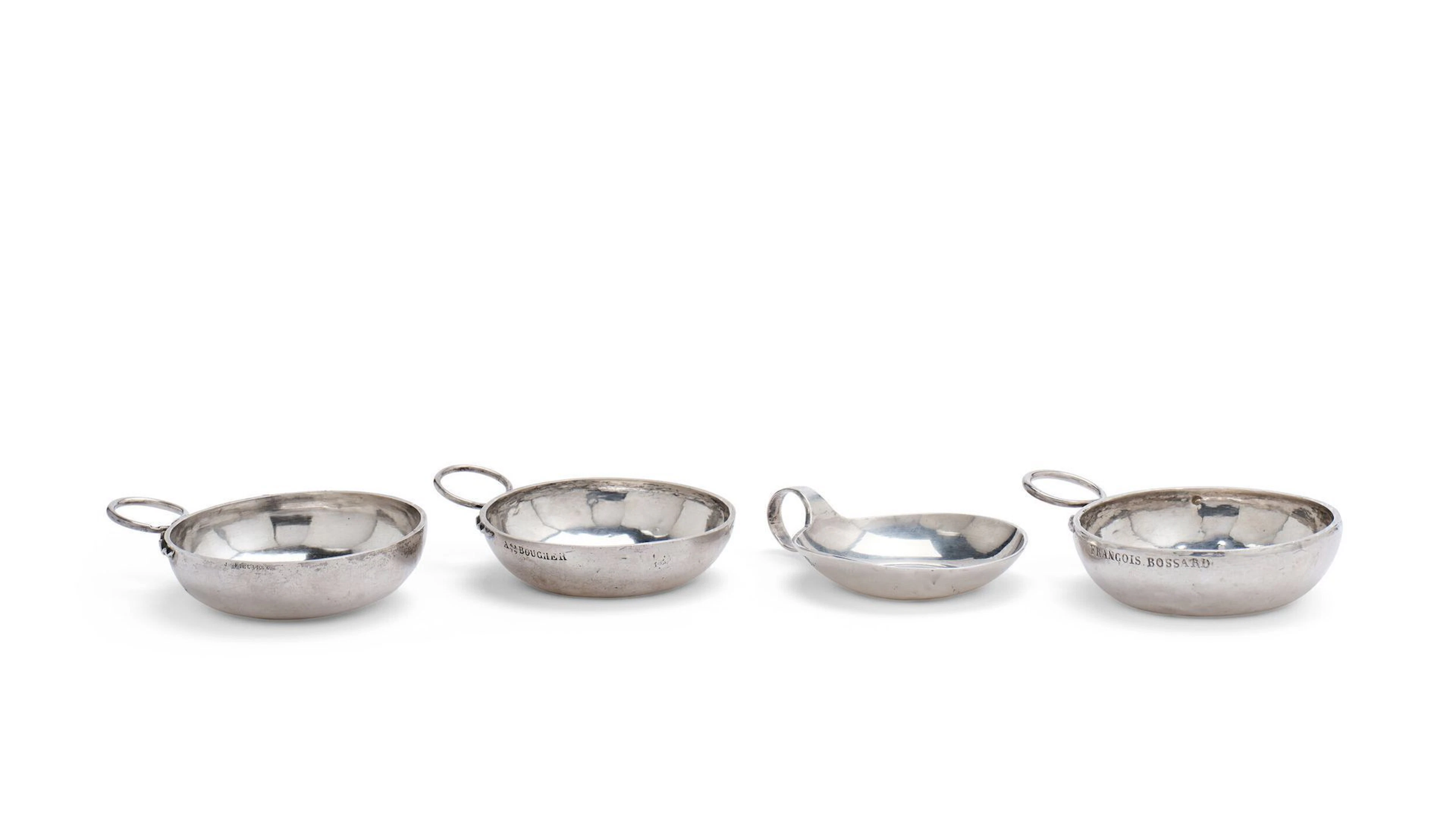 ERRATUM // FOUR SILVER TASTEVINS - Lot 13