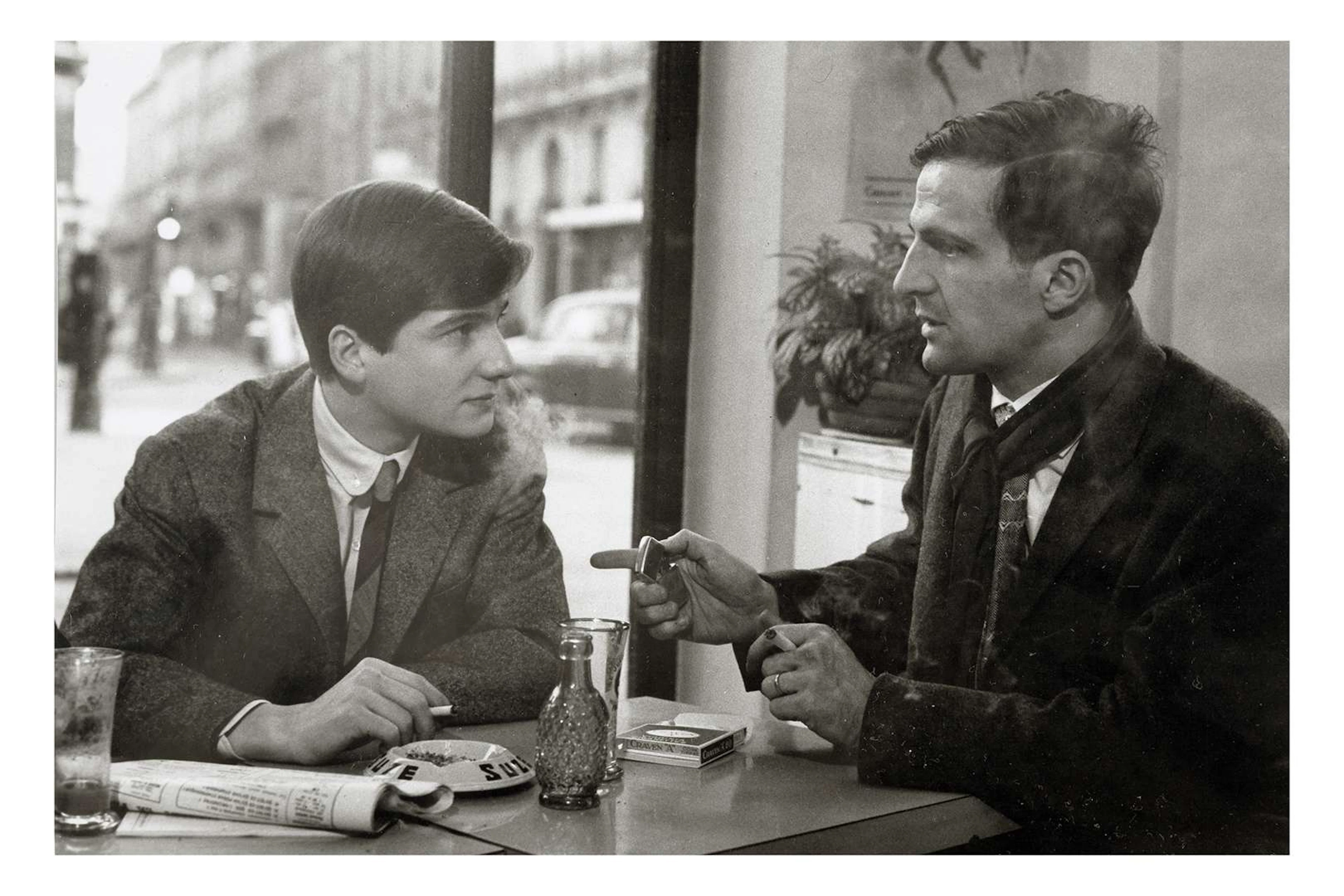 Raymond CAUCHETIER (1920–2021), Love at Twenty, François Truffaut.