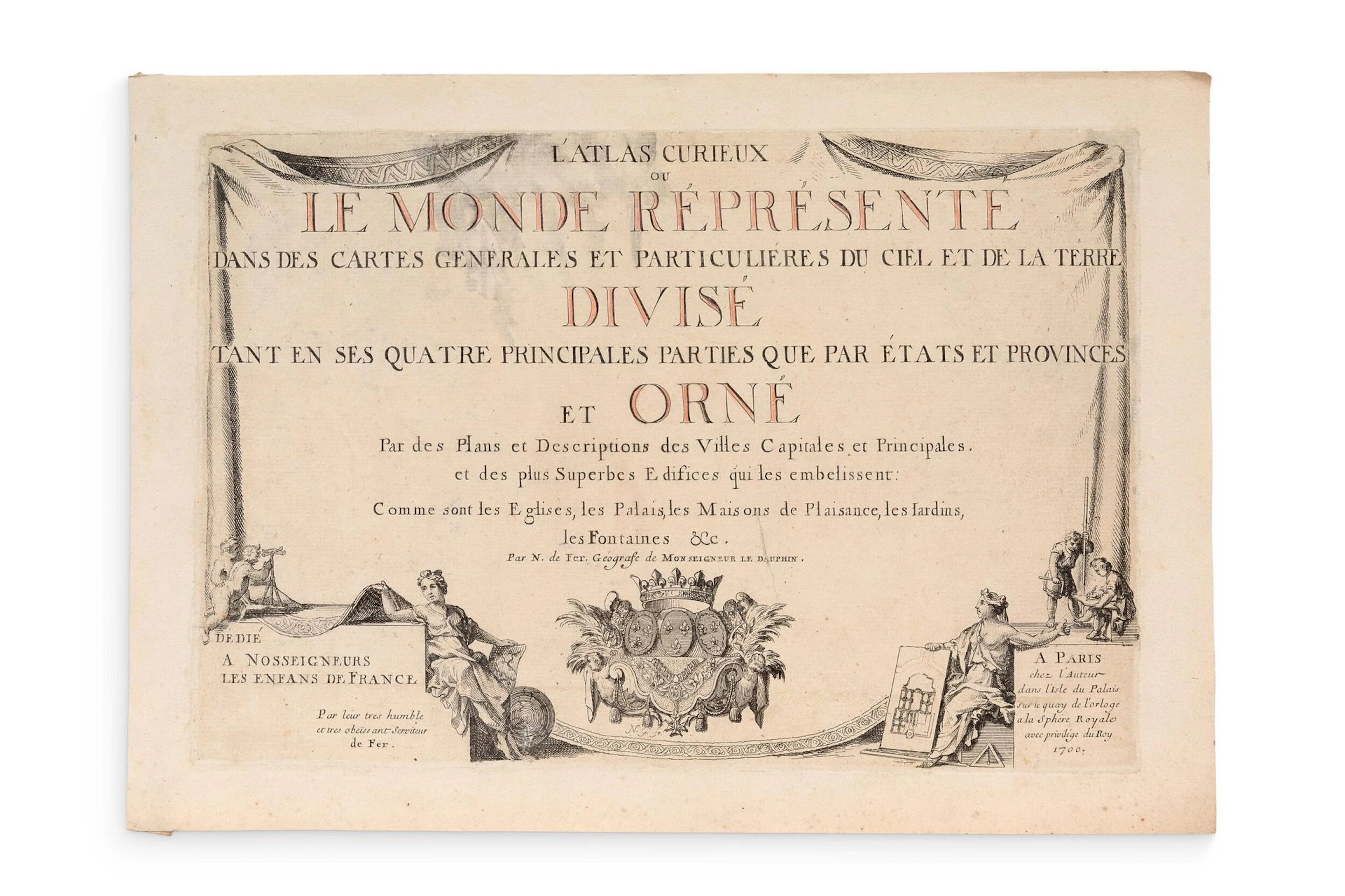 DE FER, Nicolas. - Lot 291