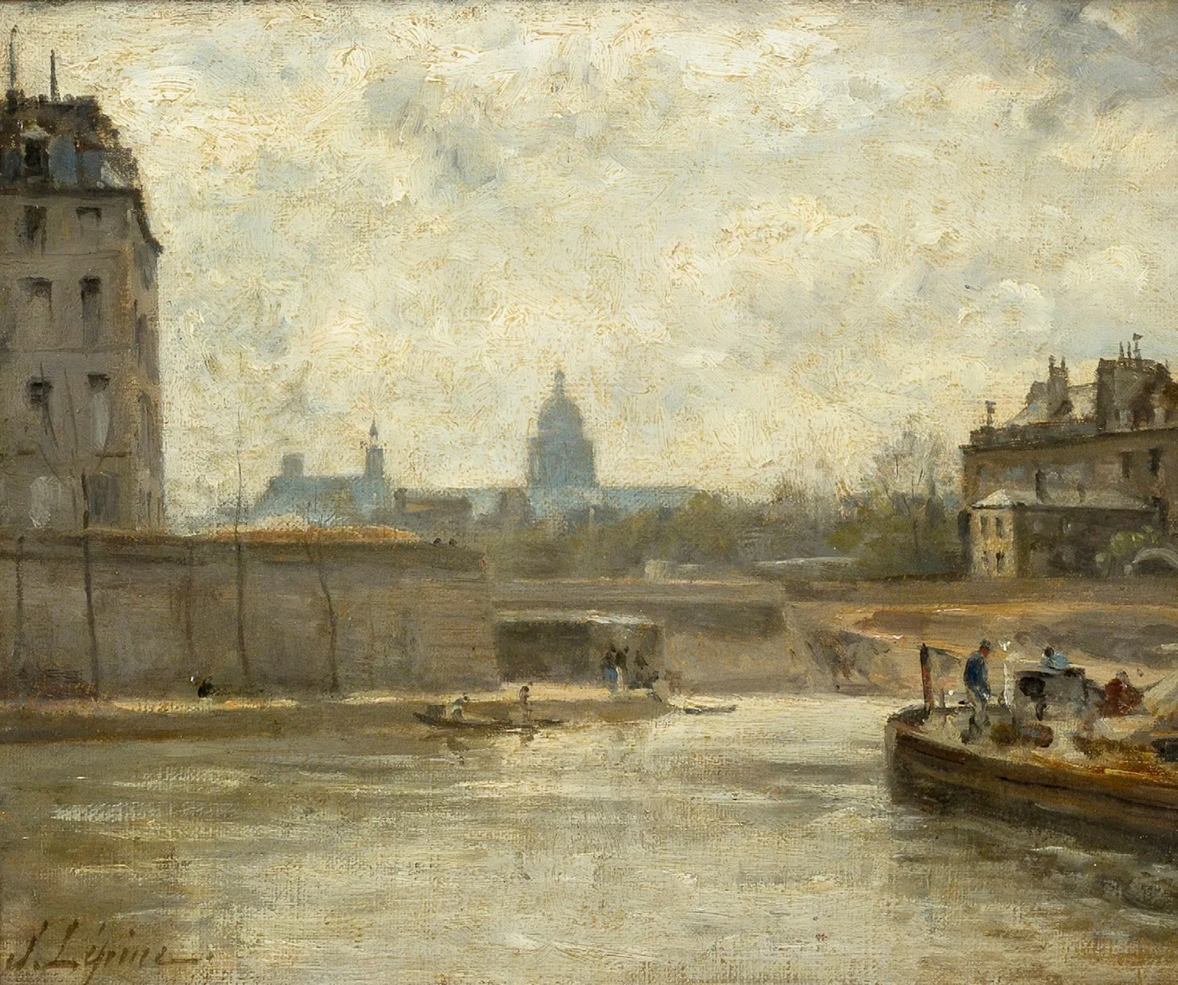 STANISLAS LÉPINE (1835-1892) - Lot 21