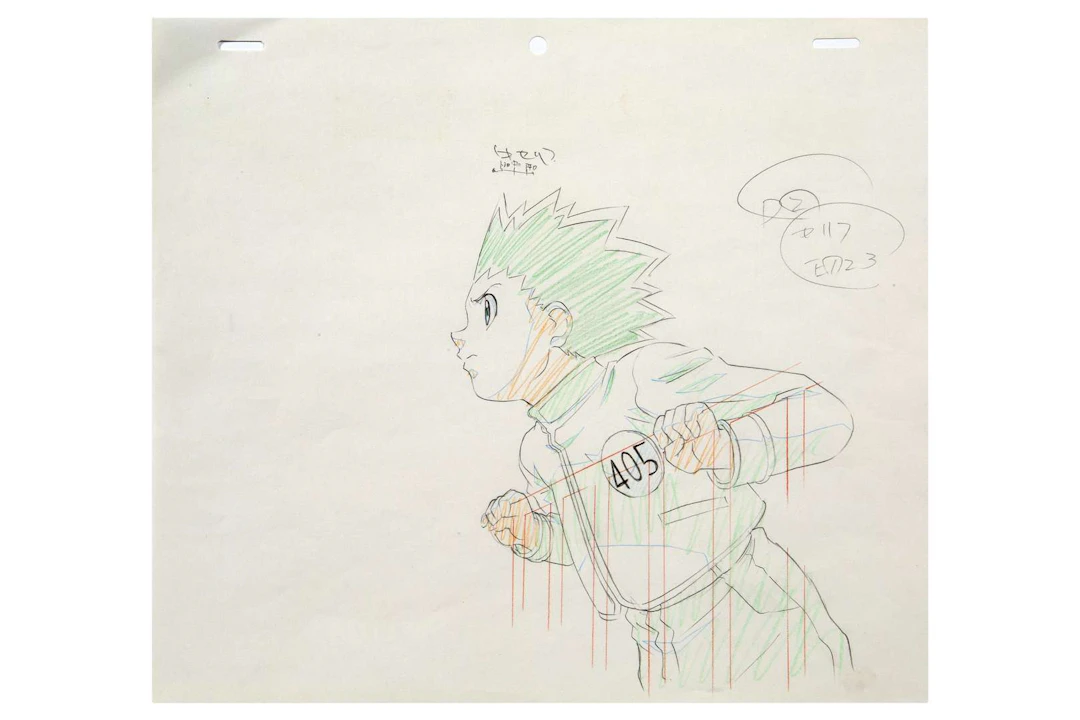HUNTER X HUNTER, Pencil sketch. Director: Kazuhiro FURUHASHI / Studio: