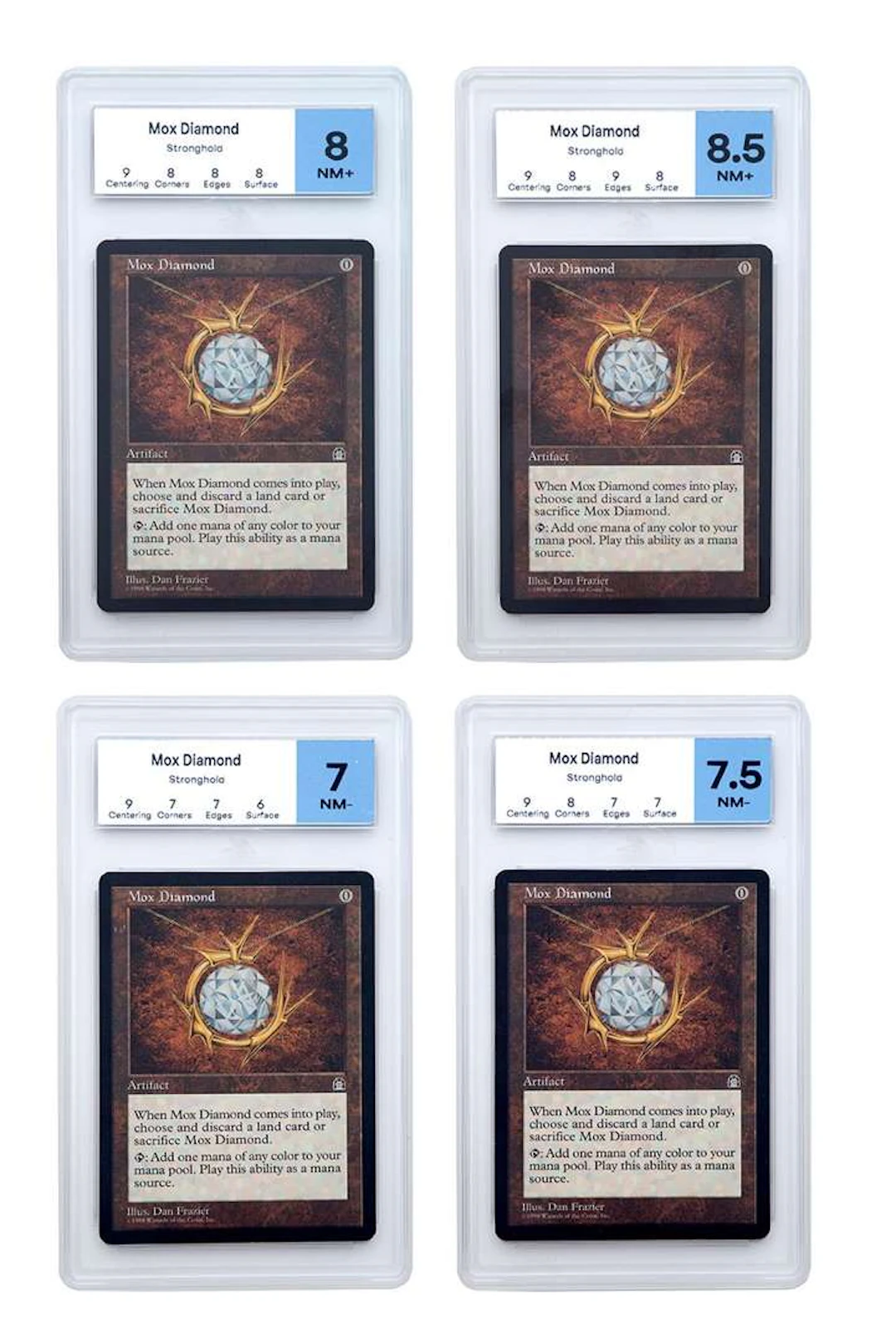 Magic: The Gathering – Mox Diamond Playset (x4)