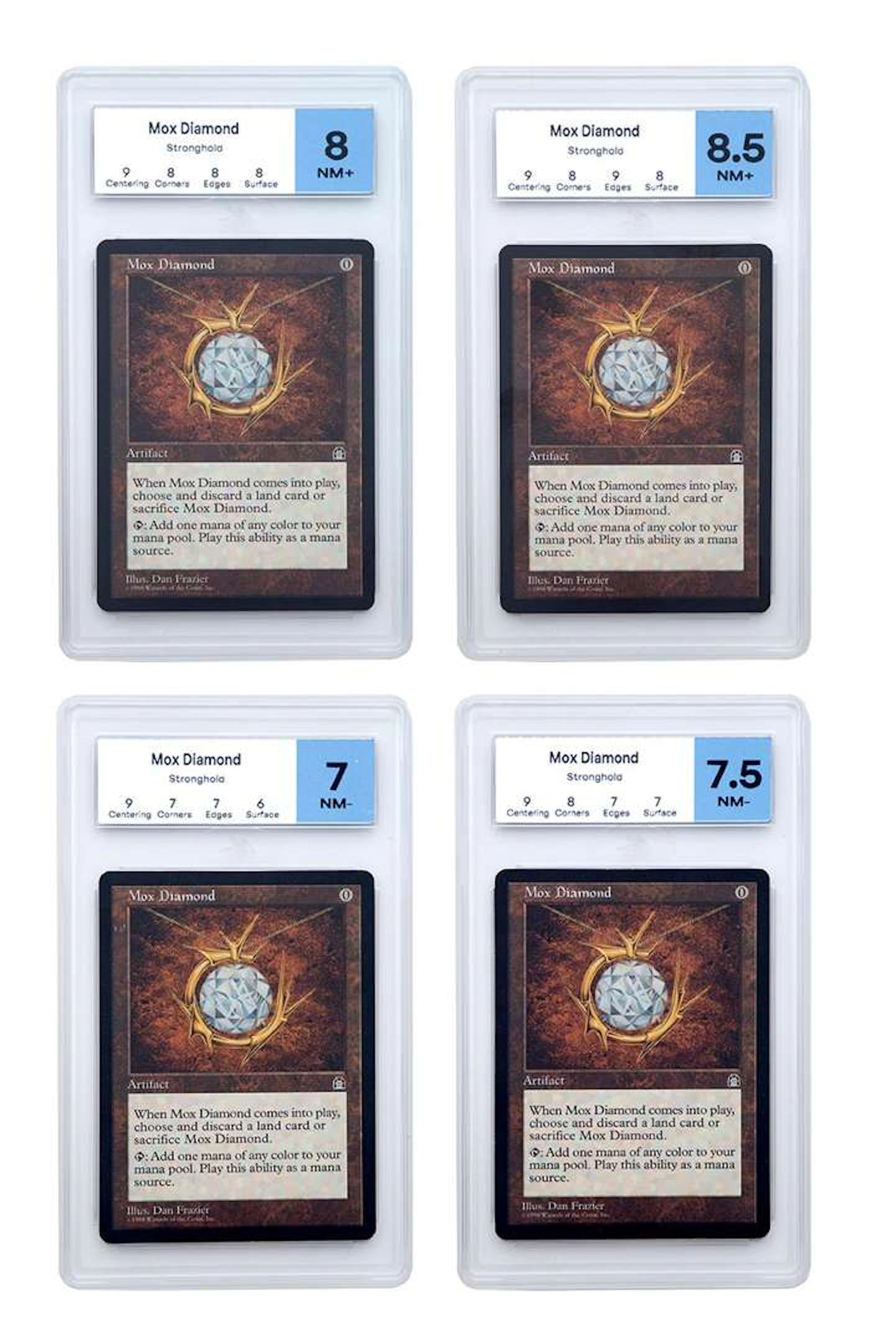 Magic: The Gathering – Mox Diamond Playset (x4)