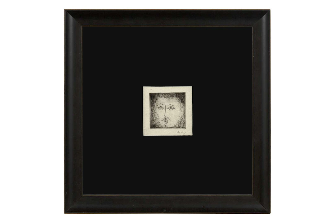 ANDRÉ MASSON (1896–1987), Portrait of Marcel Proust for *Scrupule