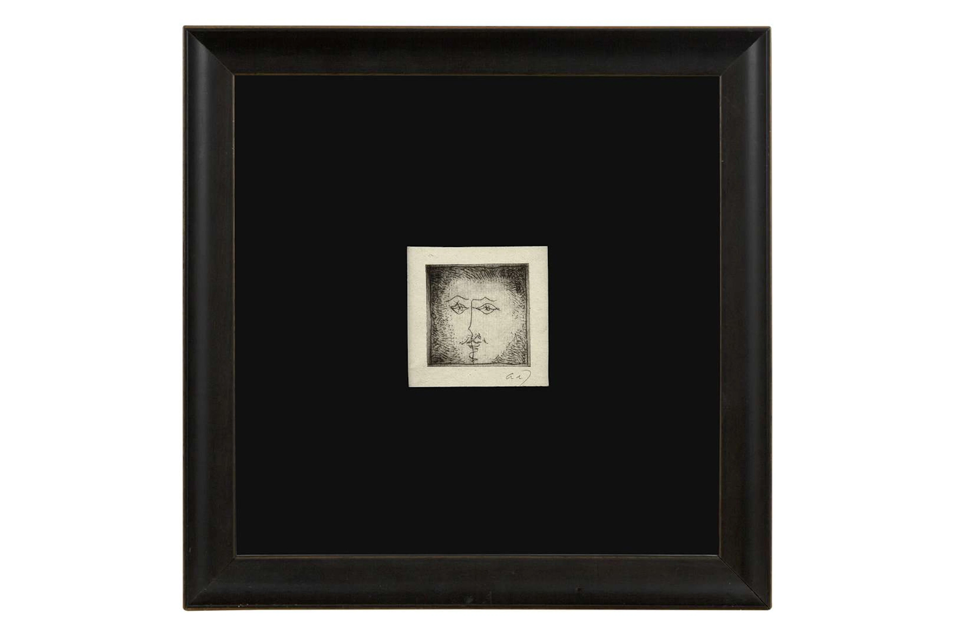 ANDRÉ MASSON (1896–1987), Portrait of Marcel Proust for *Scrupule