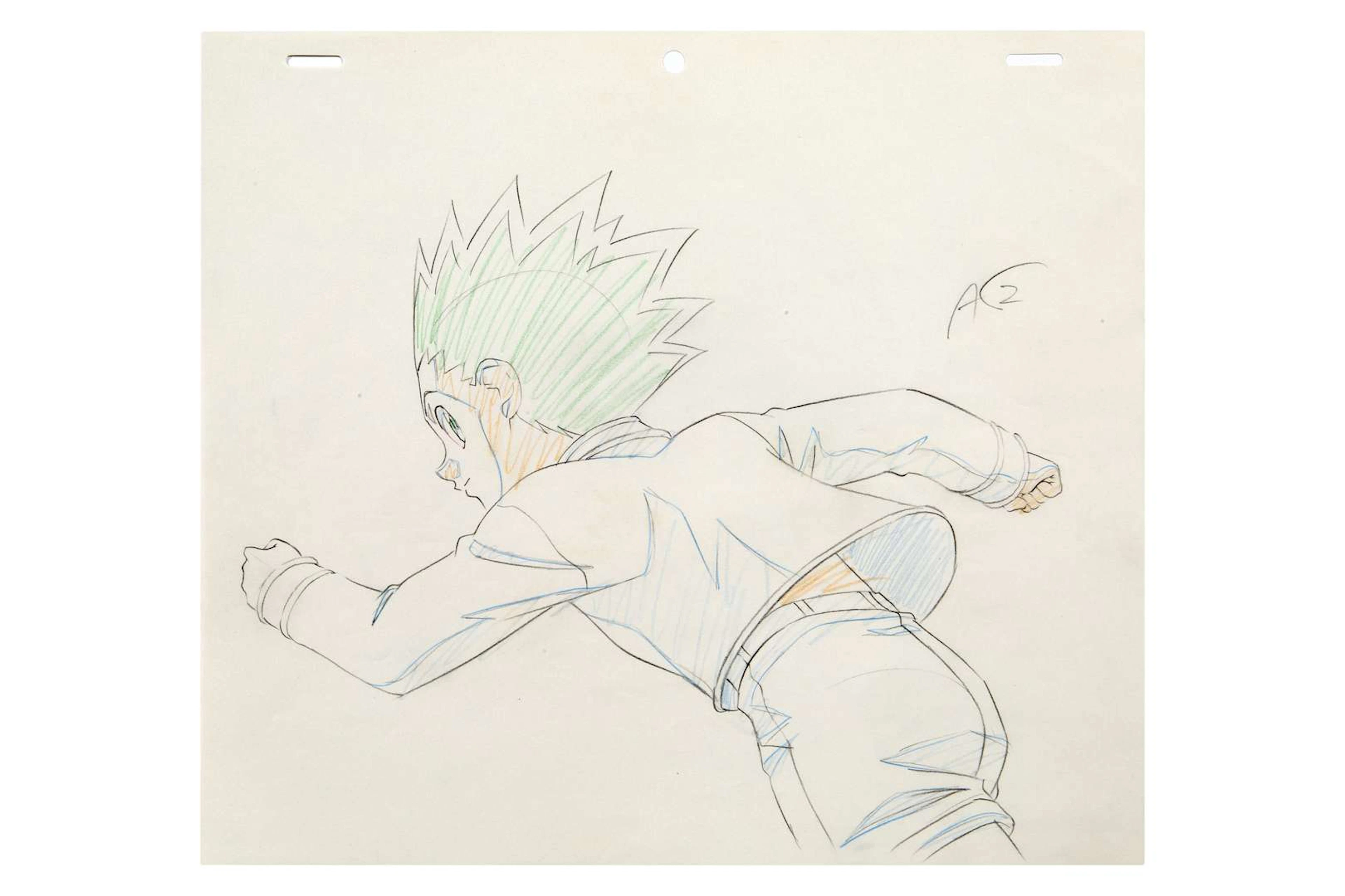 HUNTER X HUNTER, Pencil sketch. Director: Kazuhiro FURUHASHI / Studio: