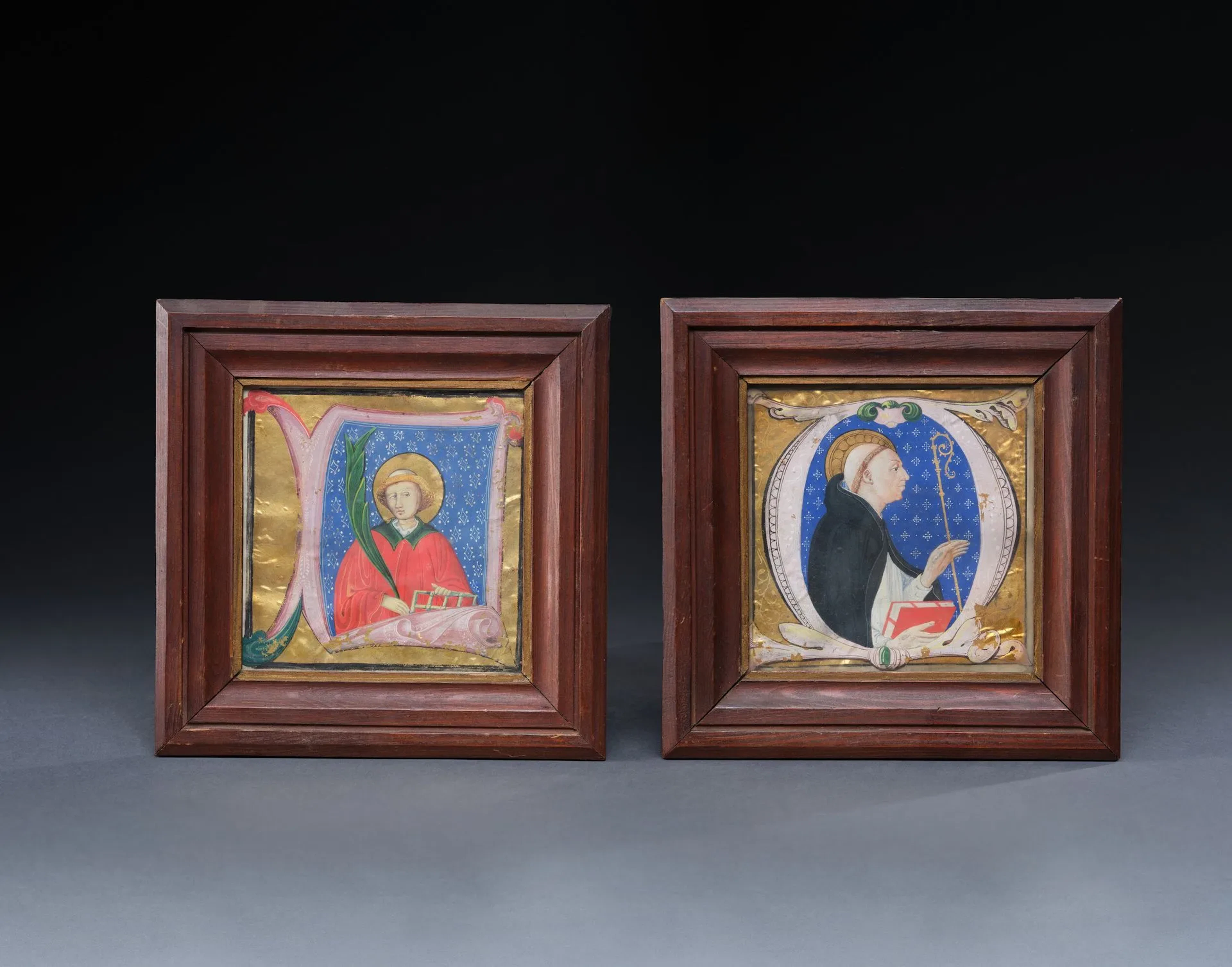 TWO ILLUMINATED INITIALS - Lot 146