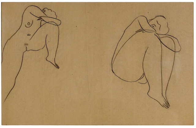 SANYU 常玉 (1895 - 1966), Études de femmes