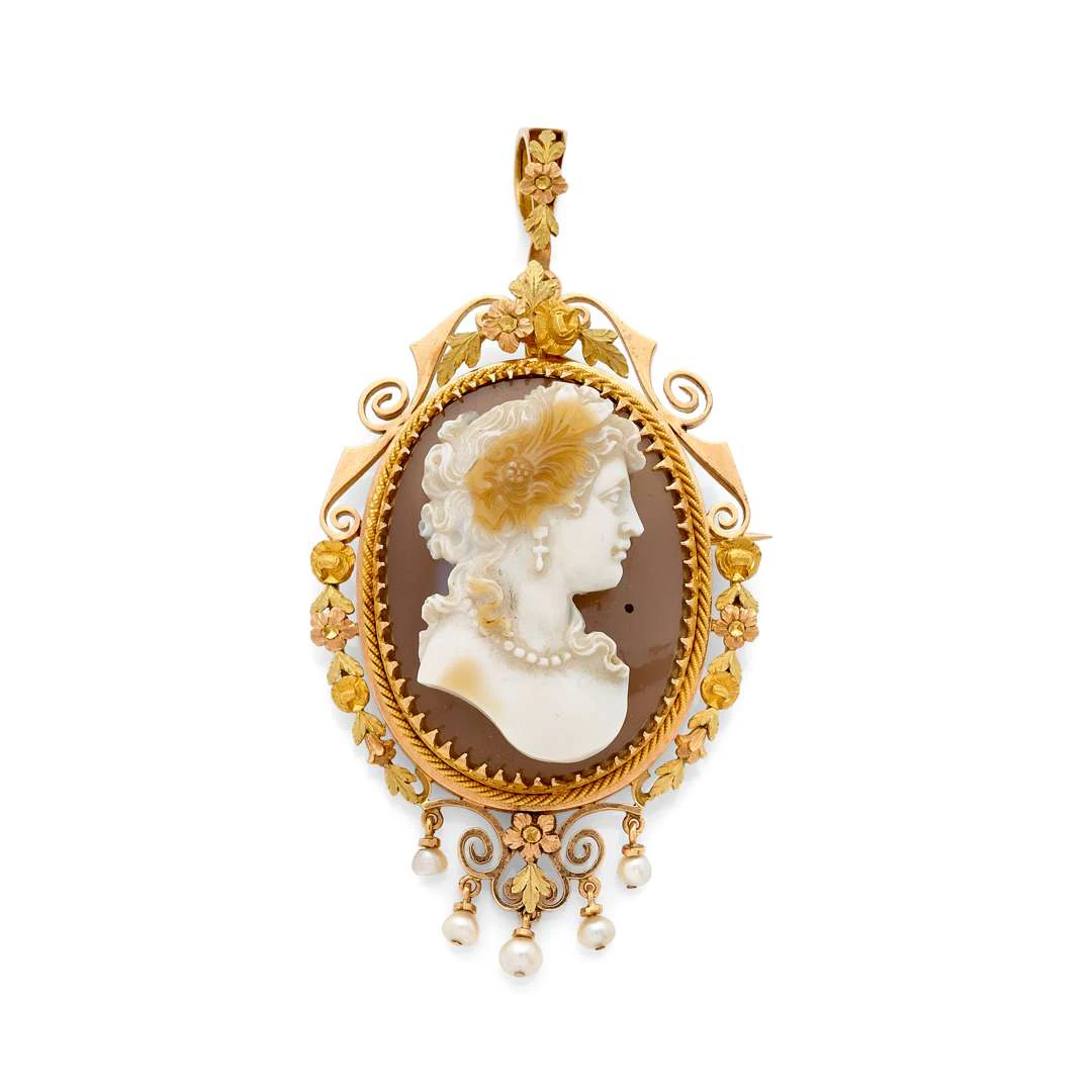 “CAMEE” BROOCH-PENDANT