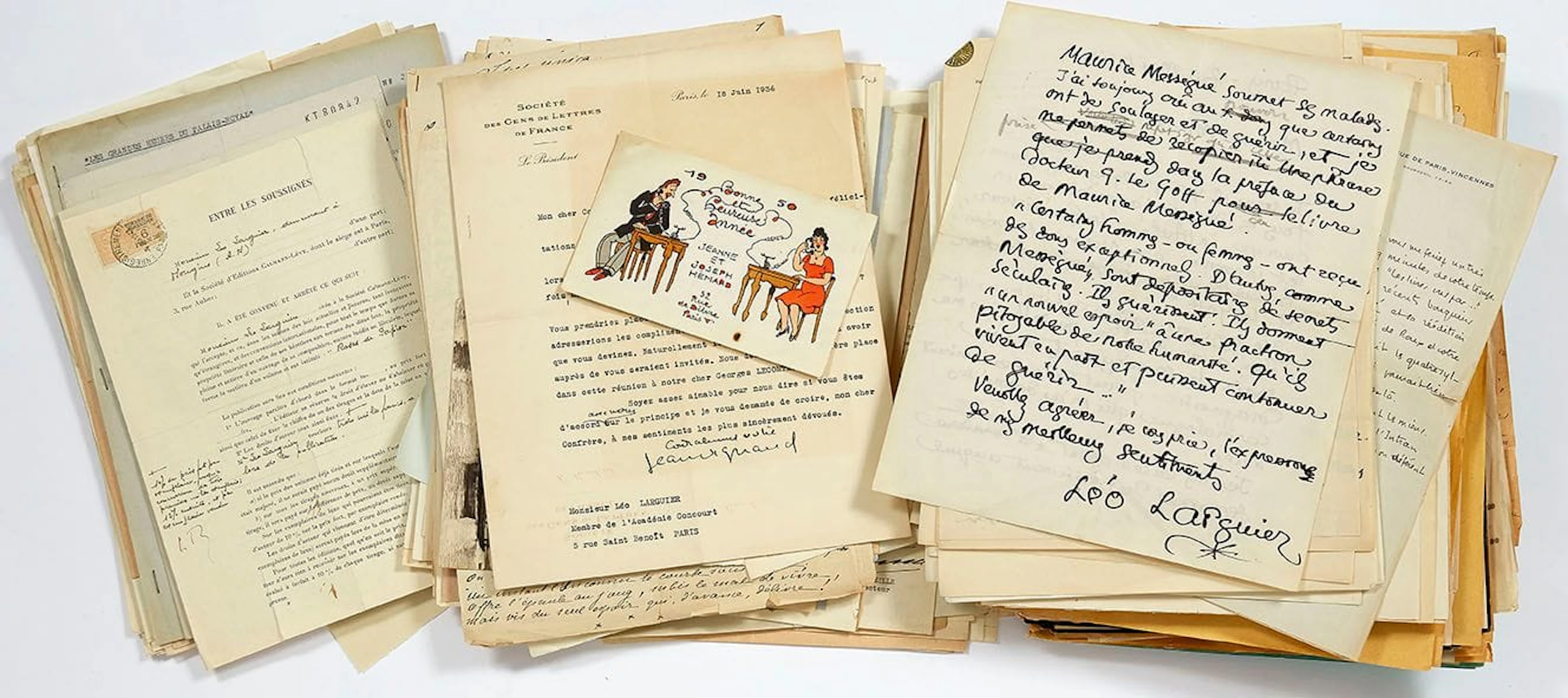 LARGUIER Léo (1878-1950). - Lot 498