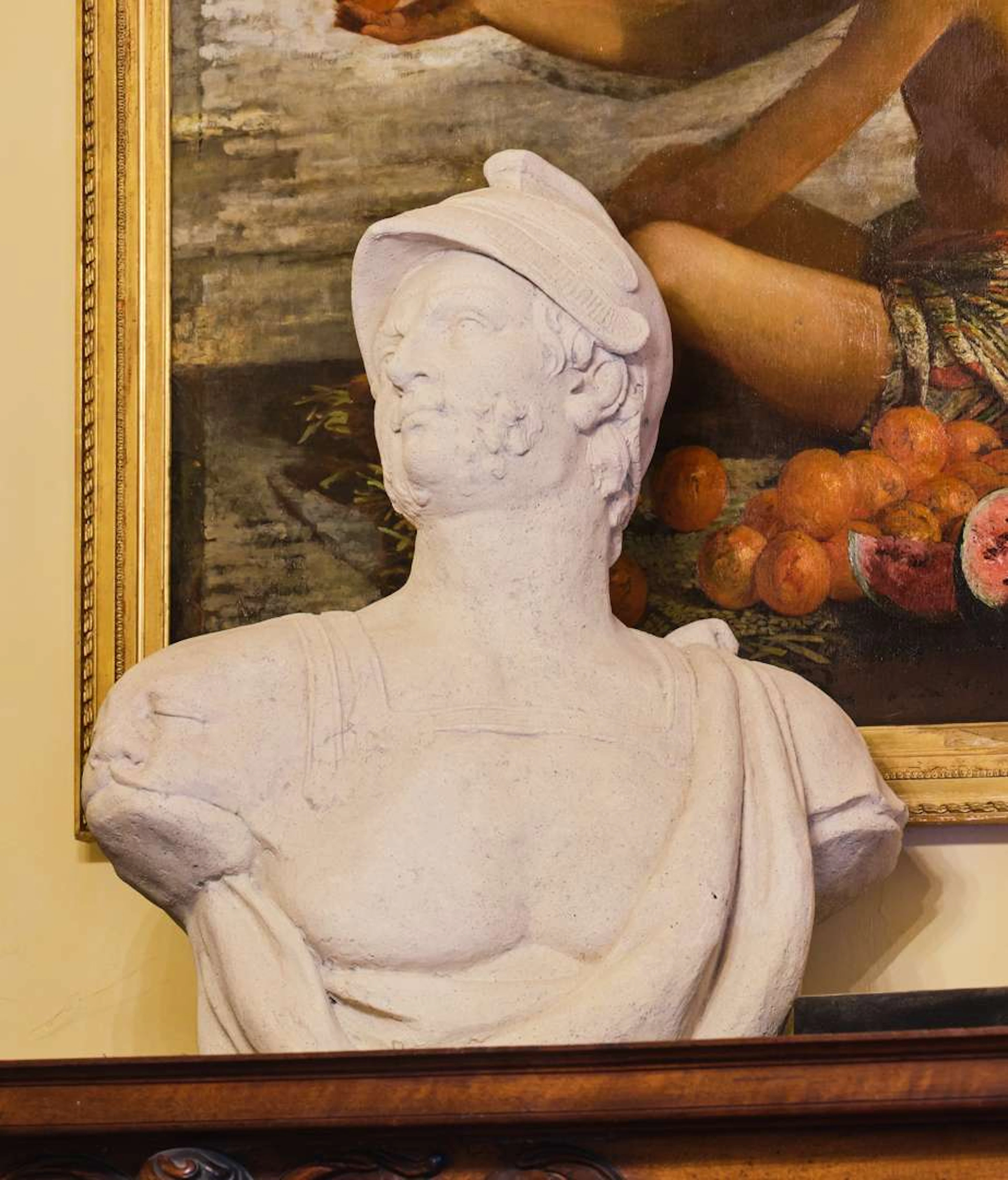 March, Bust made of imitation reconstituted stone
