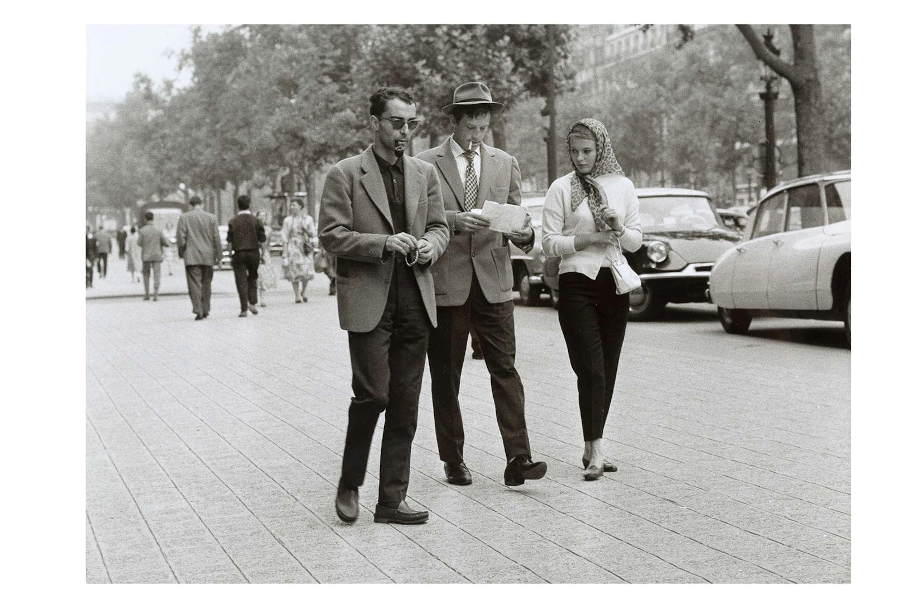 Raymond CAUCHETIER (1920–2021), Breathless, Jean-Luc Godard. Jean-Paul