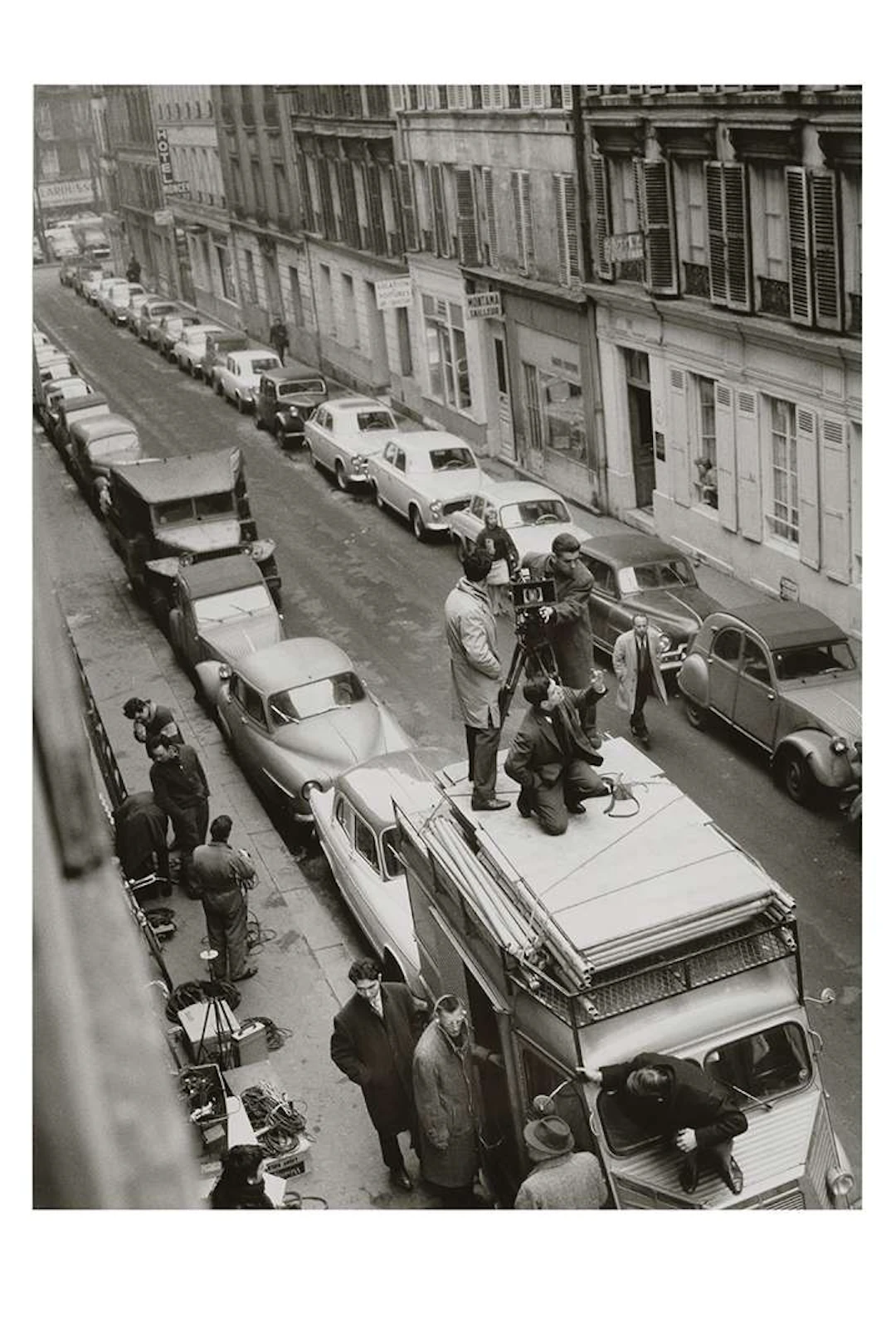 Raymond CAUCHETIER (1920–2021), Love at Twenty, François Truffaut.