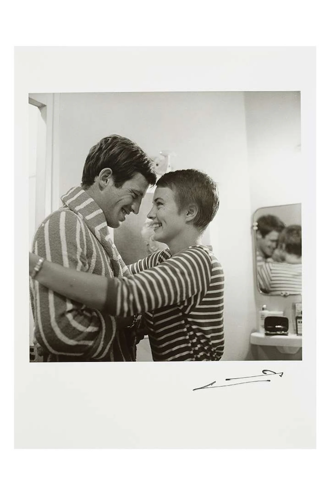 Raymond CAUCHETIER (1920–2021), Breathless, Jean-Luc Godard. A tête-à-tête