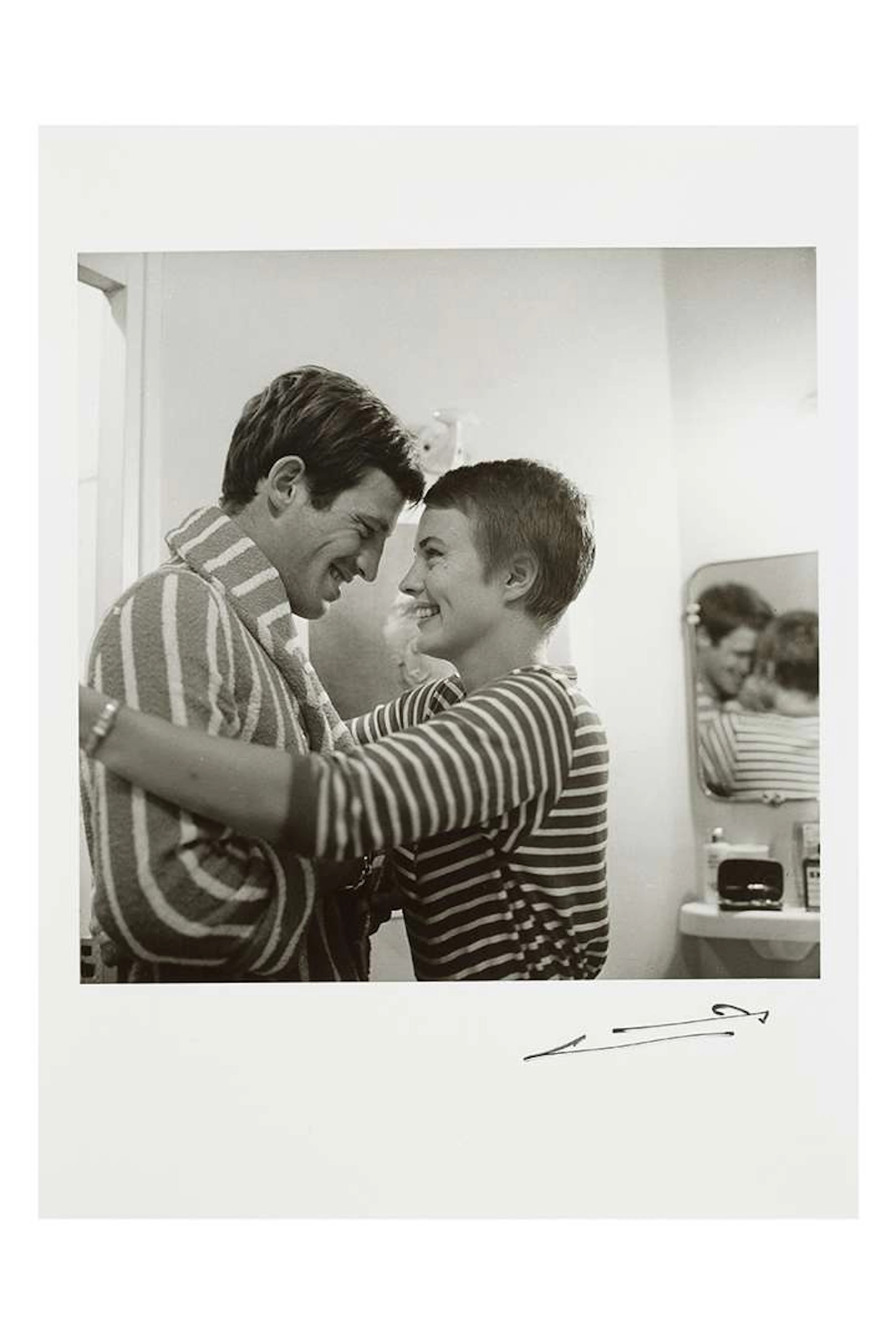 Raymond CAUCHETIER (1920–2021), Breathless, Jean-Luc Godard. A tête-à-tête