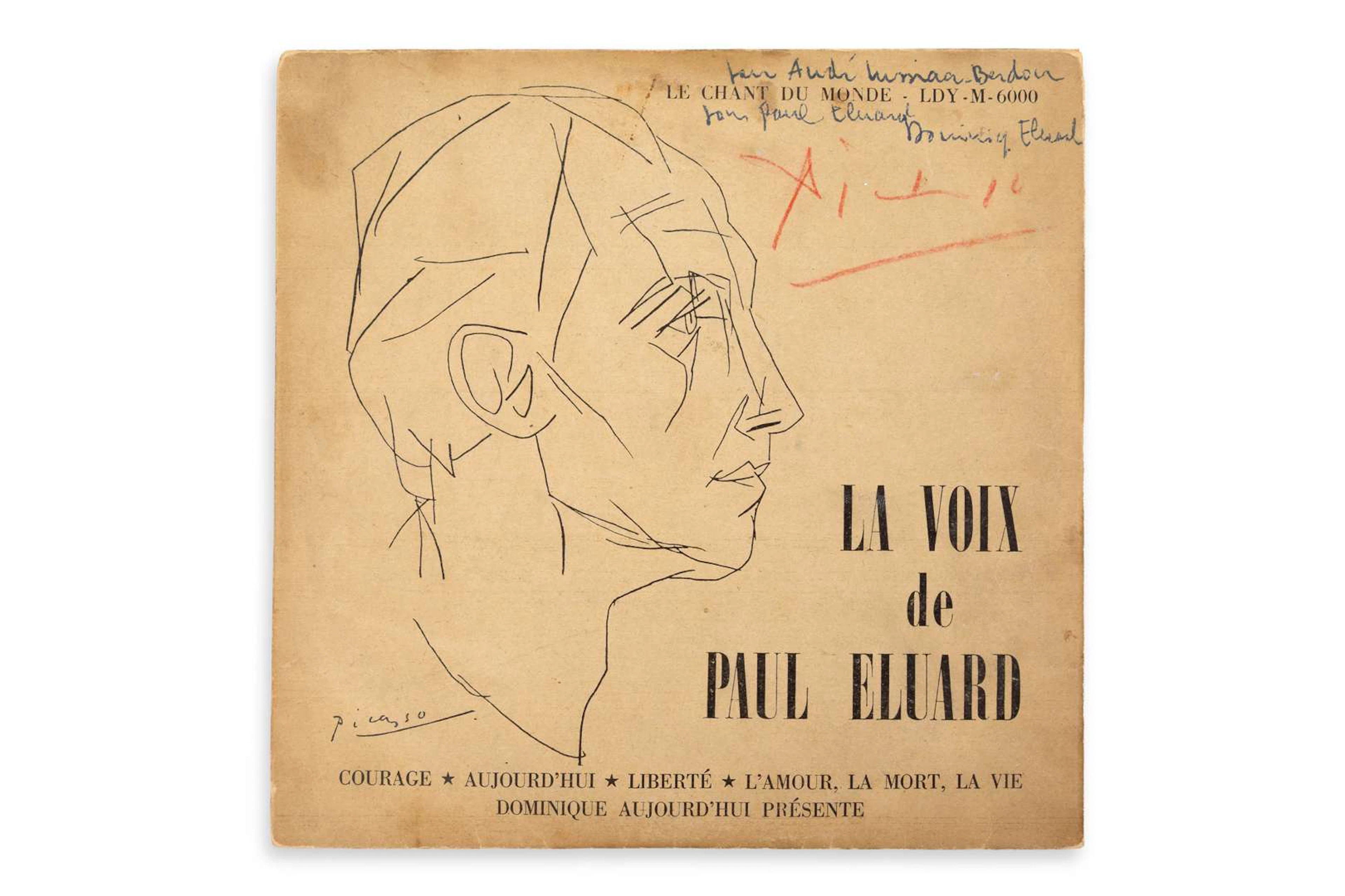 PICASSO, Pablo (1881–1973)., Autograph signature ‘Picasso’ on the