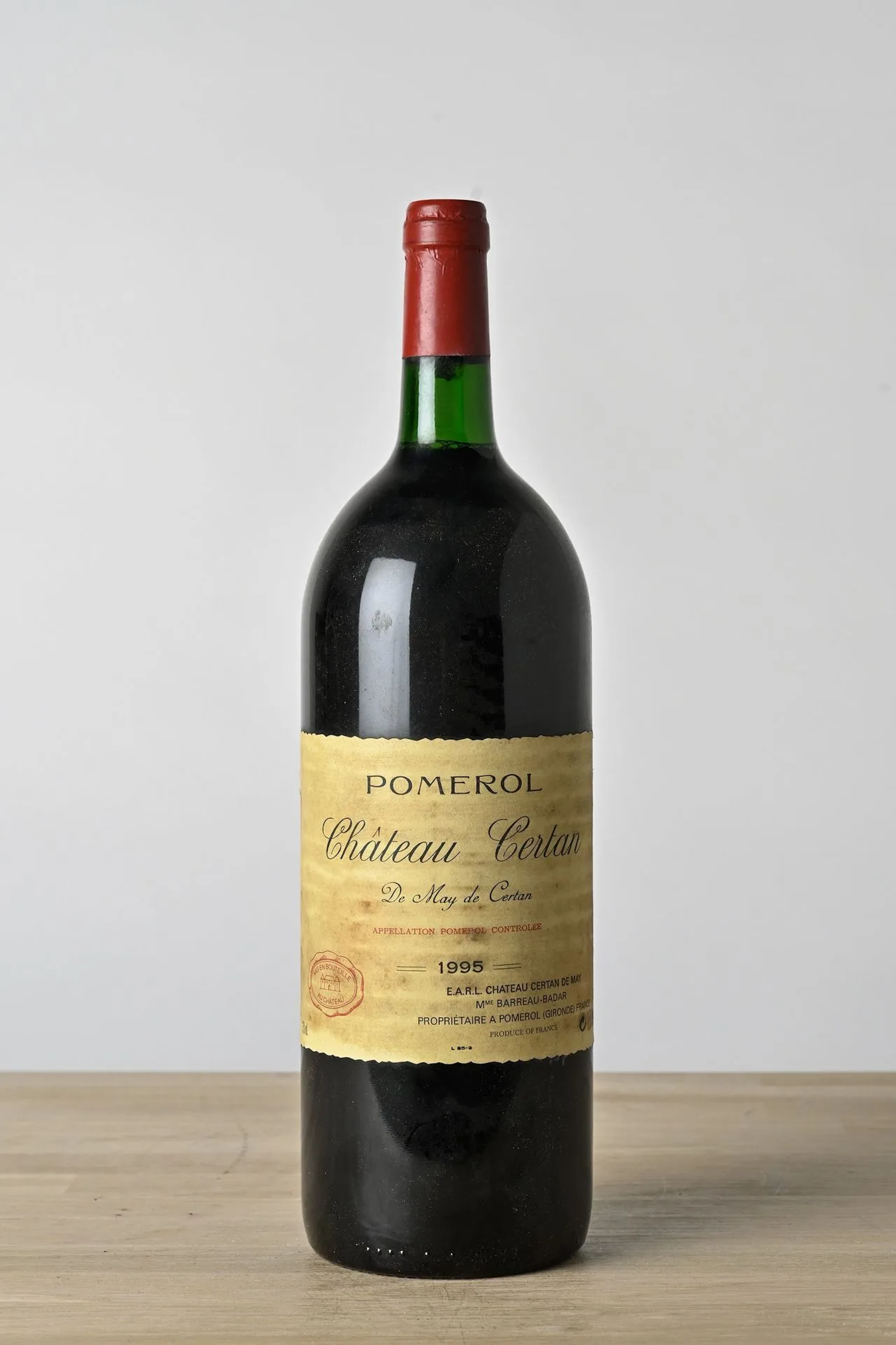 1 Mag CHÂTEAU CERTAN DE MAY (B.G; e.t.h.) - 1995 - Pomerol - Lot 46
