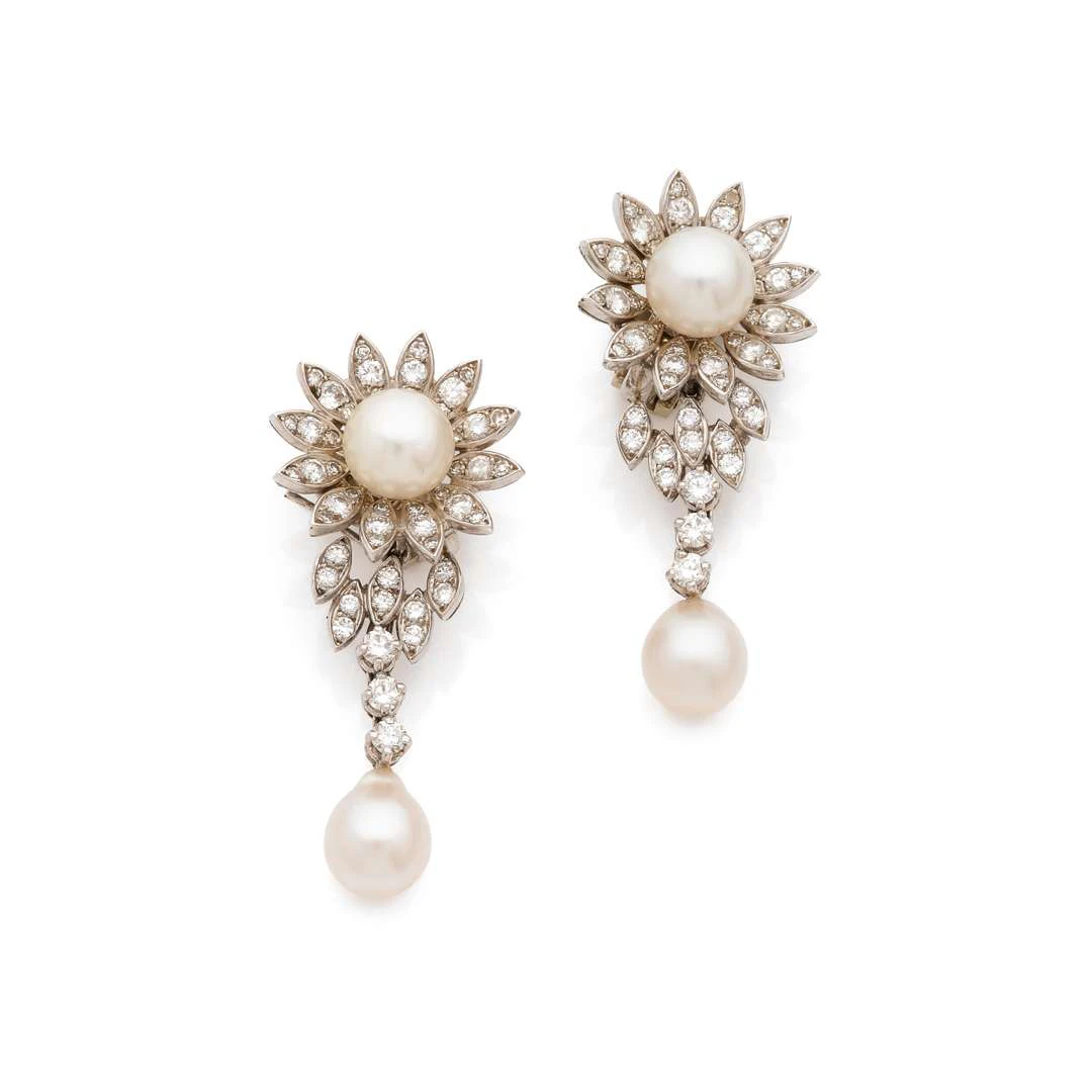 MELLERIO, A pair of ‘Day & Night’ earrings