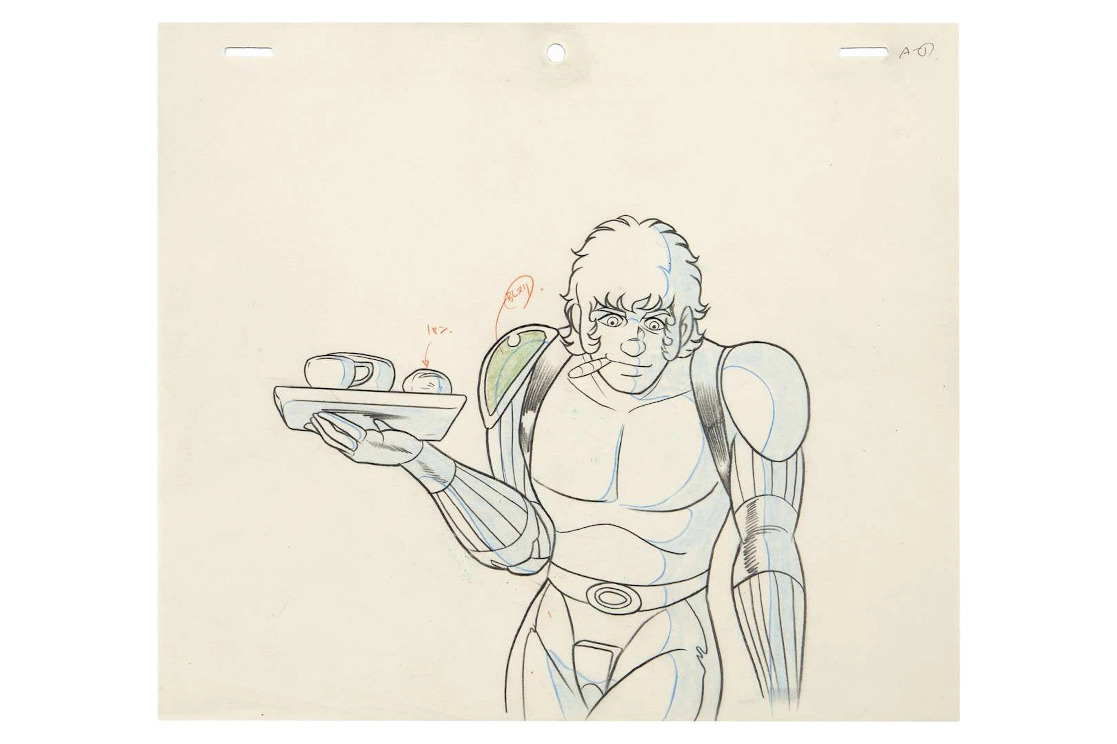 COBRA, Crayonné. Réalisation : Osamu DEZAKI / Studio : Tokyo Movie