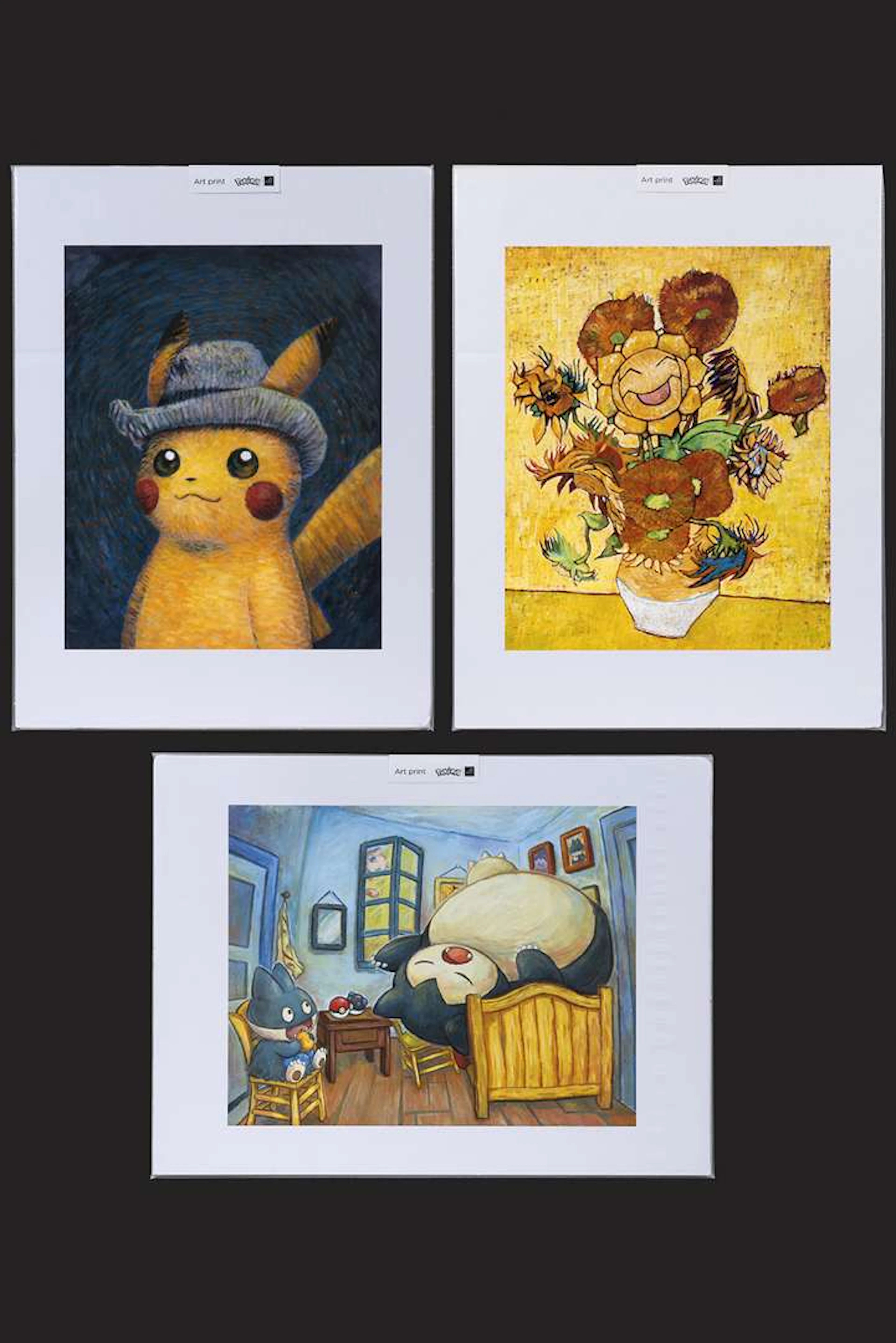 Pokémon : triptyque du Musée Van Gogh