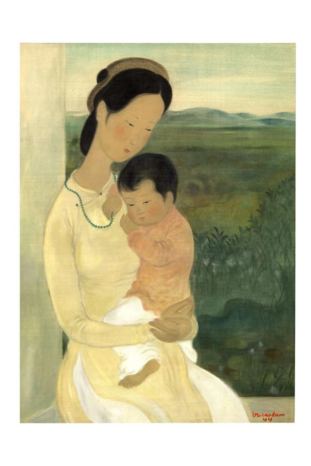 VŨ CAO ĐÀM (1908 - 2000), Maternité, 1944
