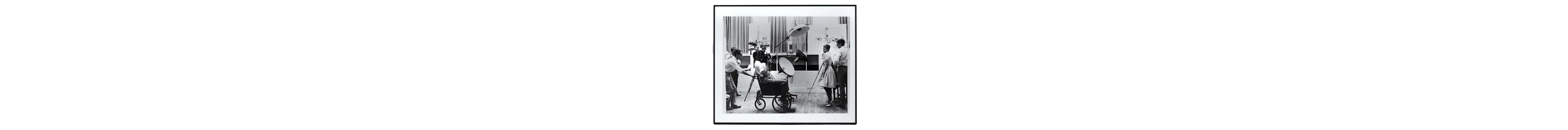 Raymond CAUCHETIER (1920–2021), Out of Breath, Filming in the photography
