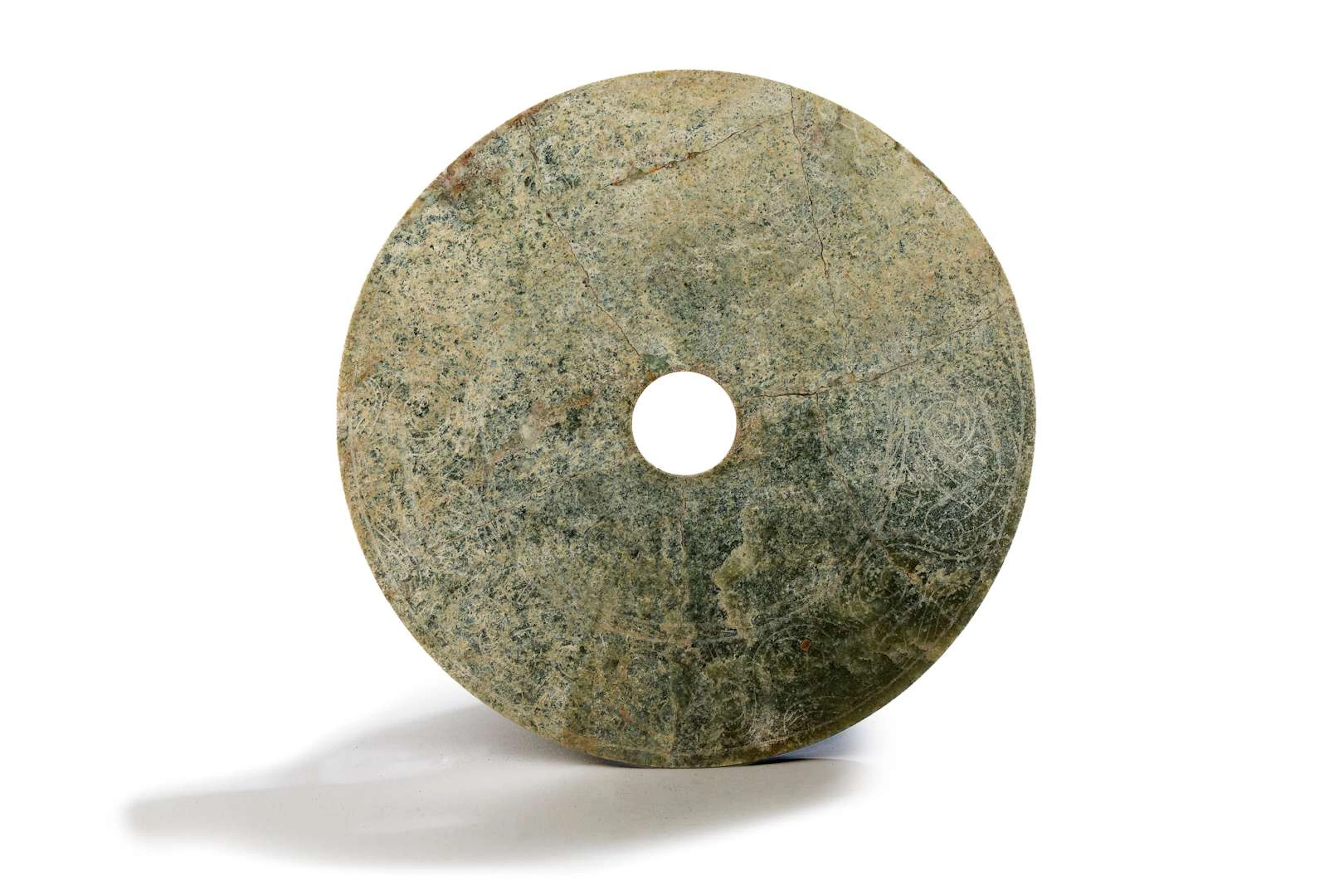 THE STYLE OF THE HAN DYNASTY, Disque Bi en jade