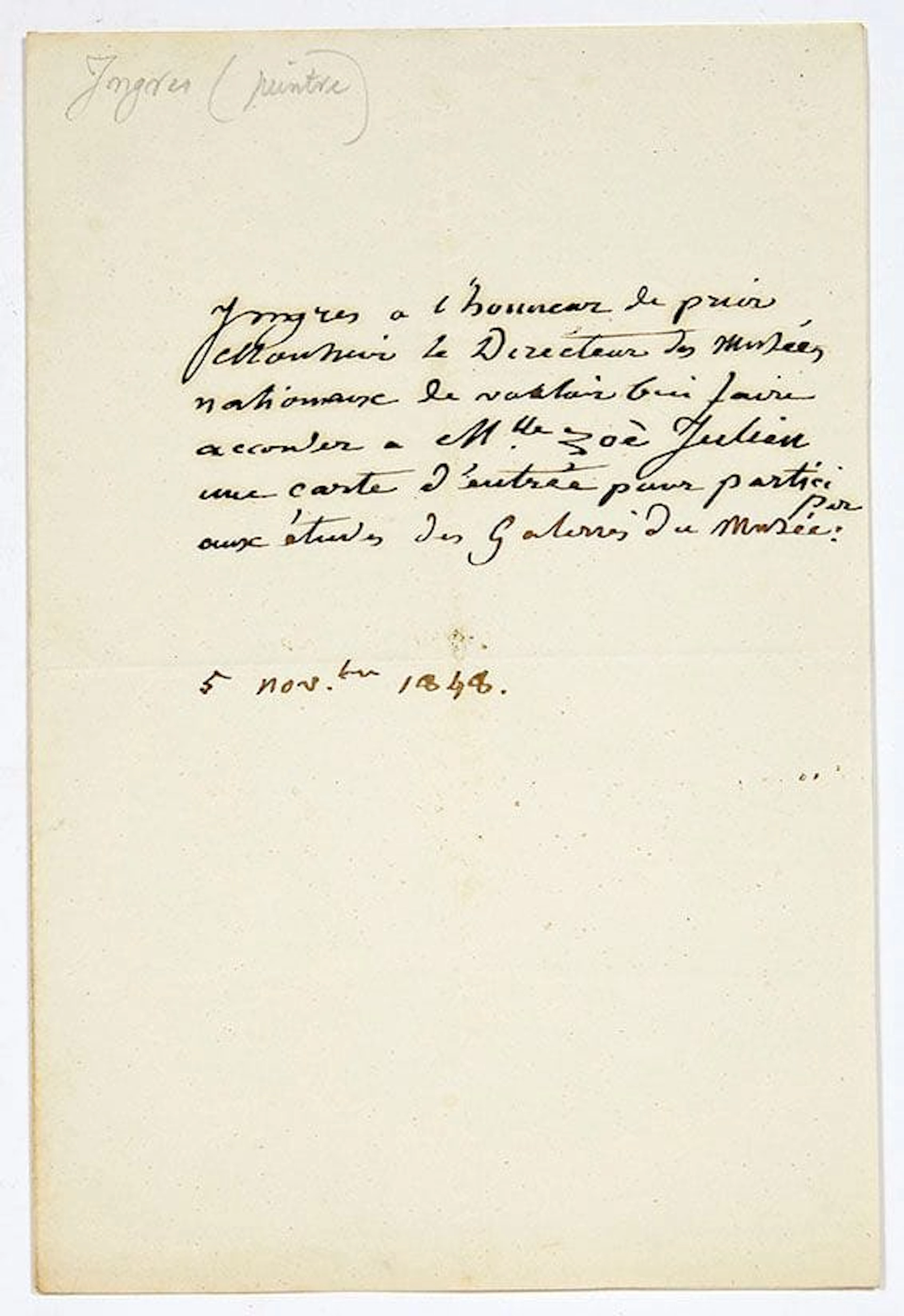 INGRES Jean-Dominique (1780-1867). - Lot 323