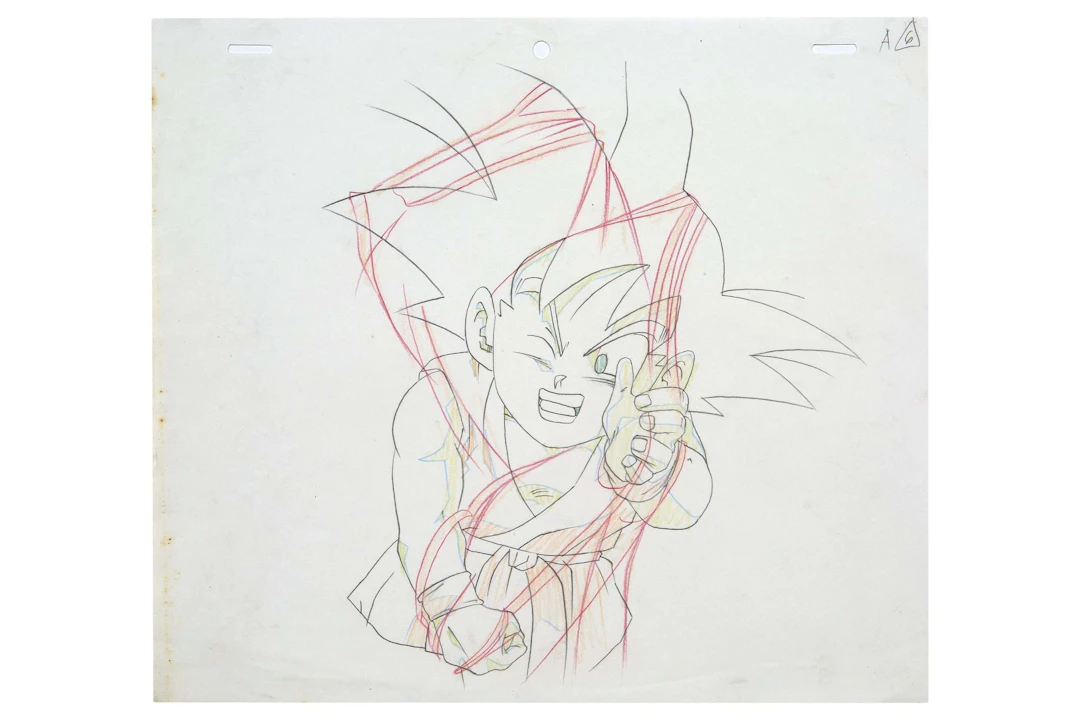 DRAGON BALL GT Crayonné. Réalisation : Osamu KASAI / Studio : Toei