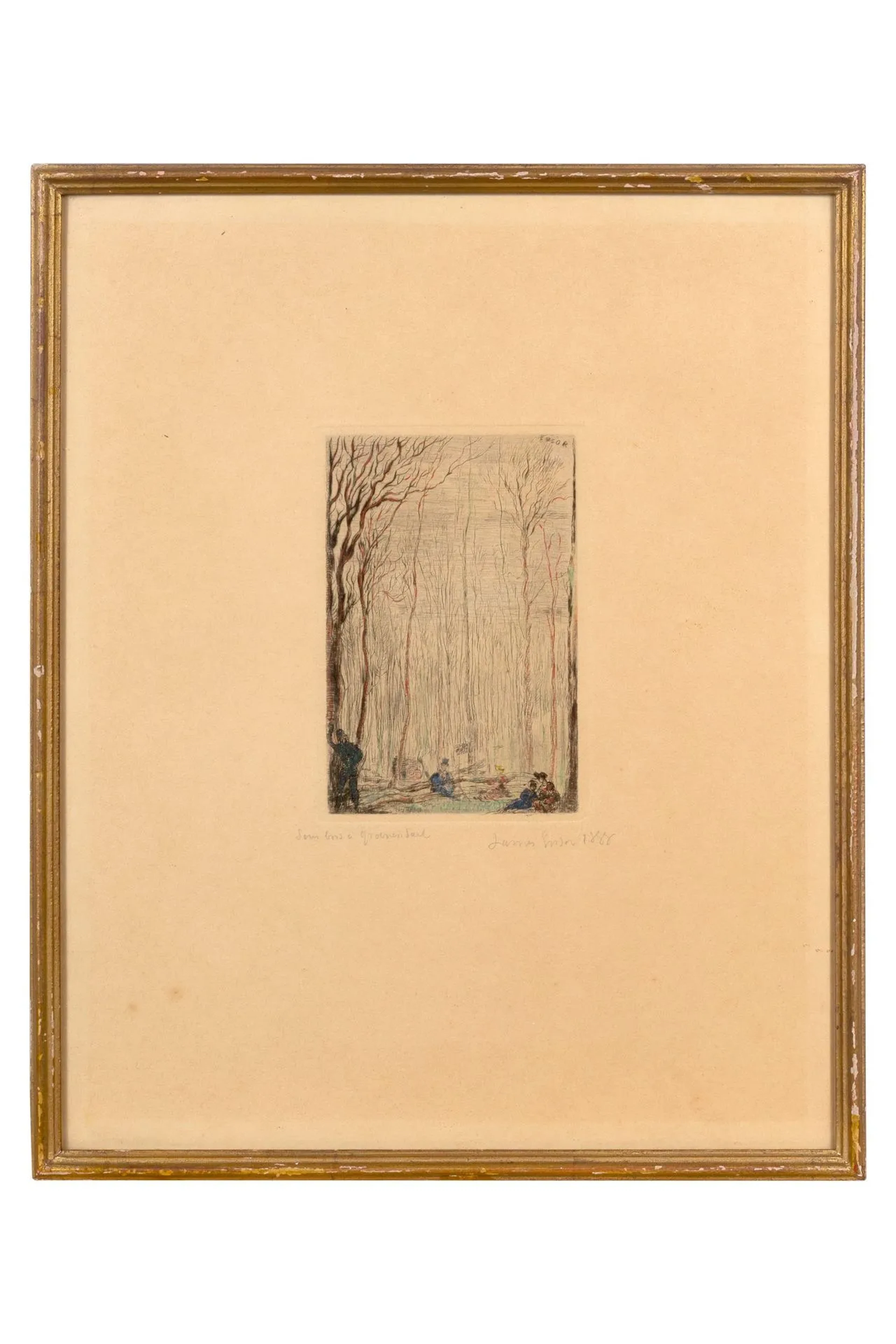 JAMES ENSOR (1860- 1949) - Lot 74