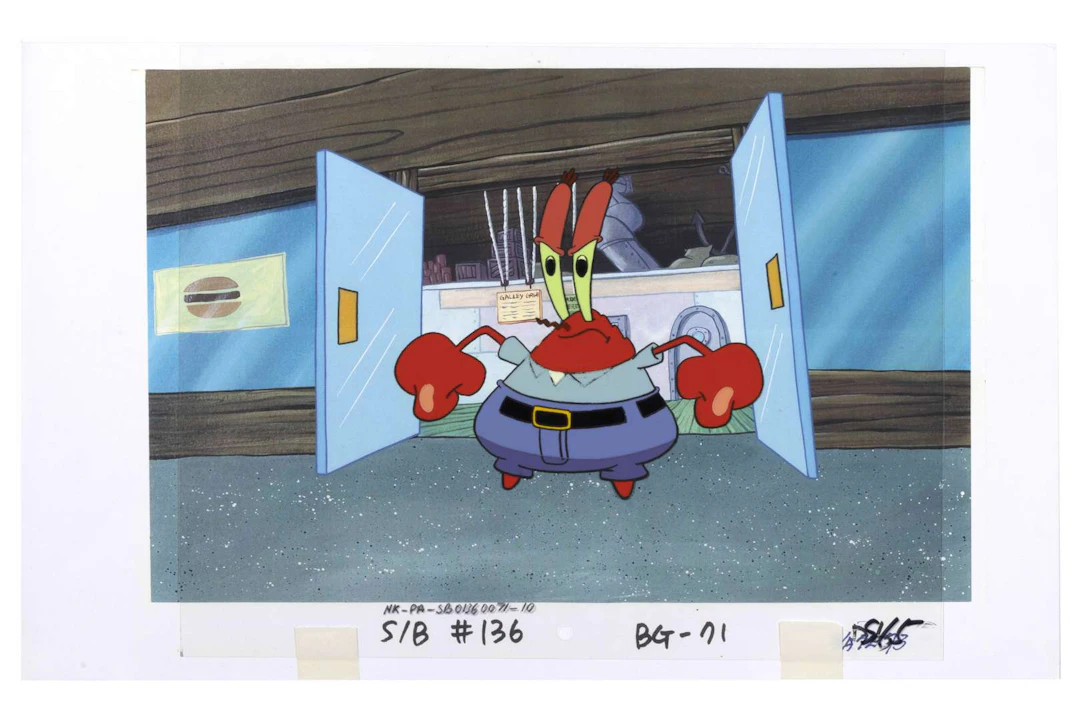 SPONGEBOB, Celluloid. Director: Stephen HILLENBURG / Studio: Nickelodeon