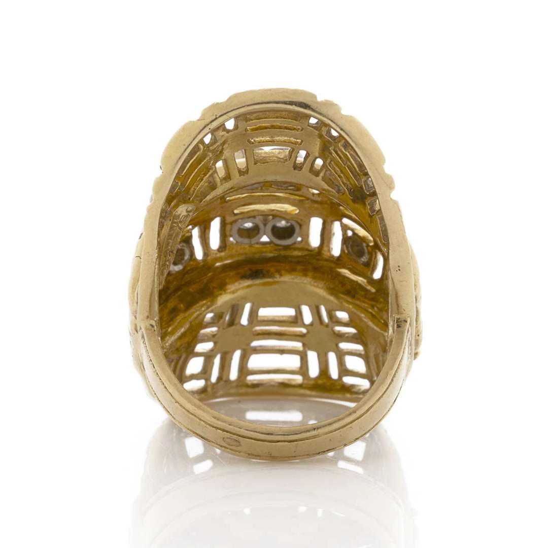 LALAOUNIS, Large openwork ring