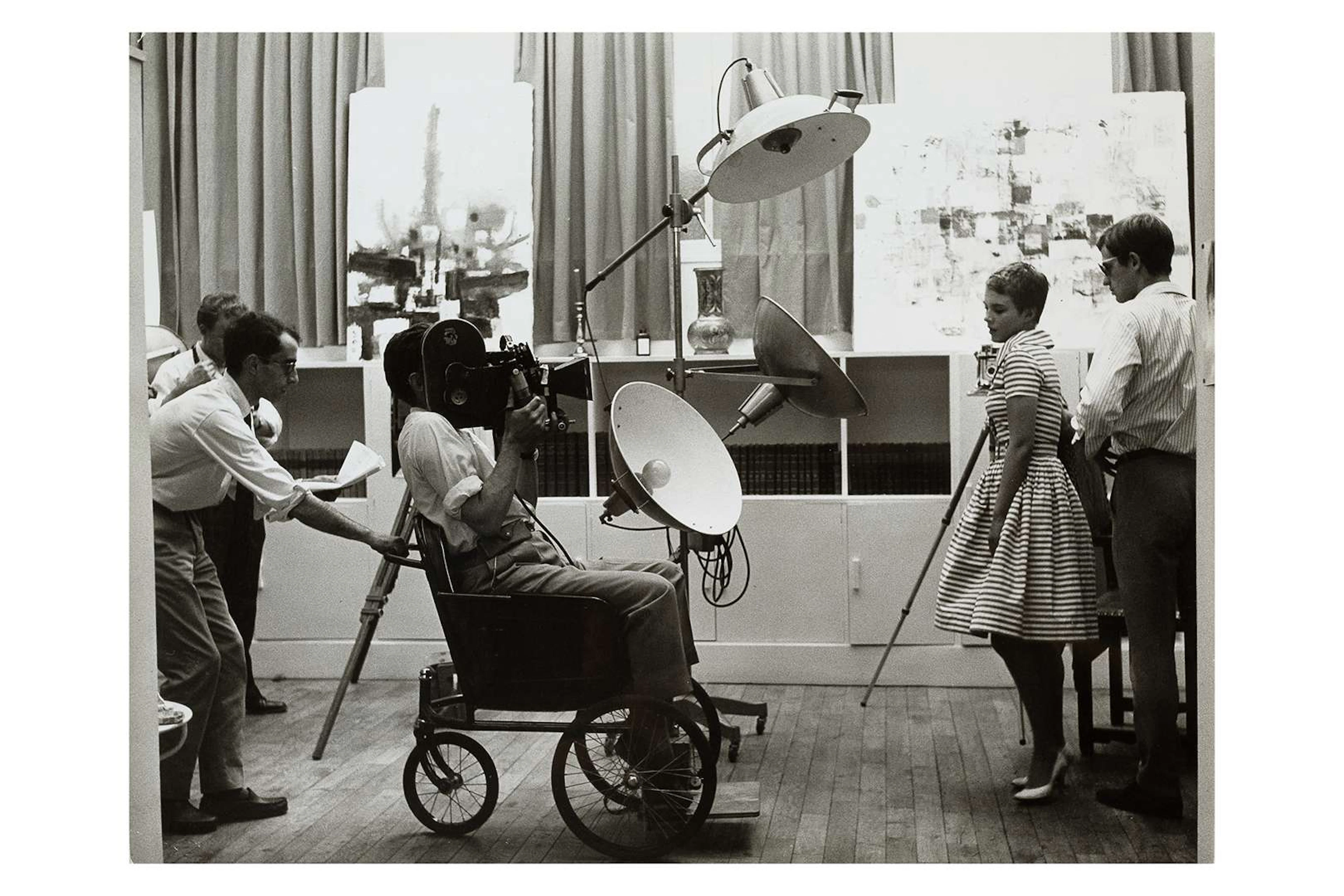 Raymond CAUCHETIER (1920–2021), Breathless, Jean-Luc Godard. Jean-Luc