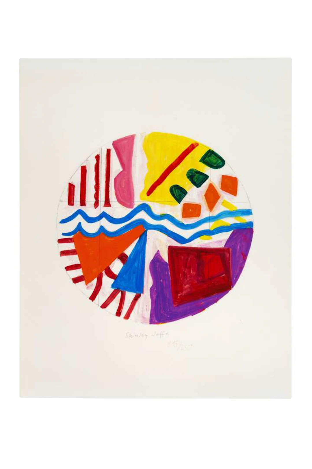 Shirley Jaffe (1923–2016), Untitled
