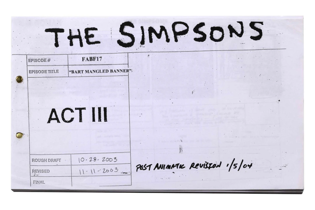 THE SIMPSONS, Directed by: Matt GROENING / Production company: Gracie