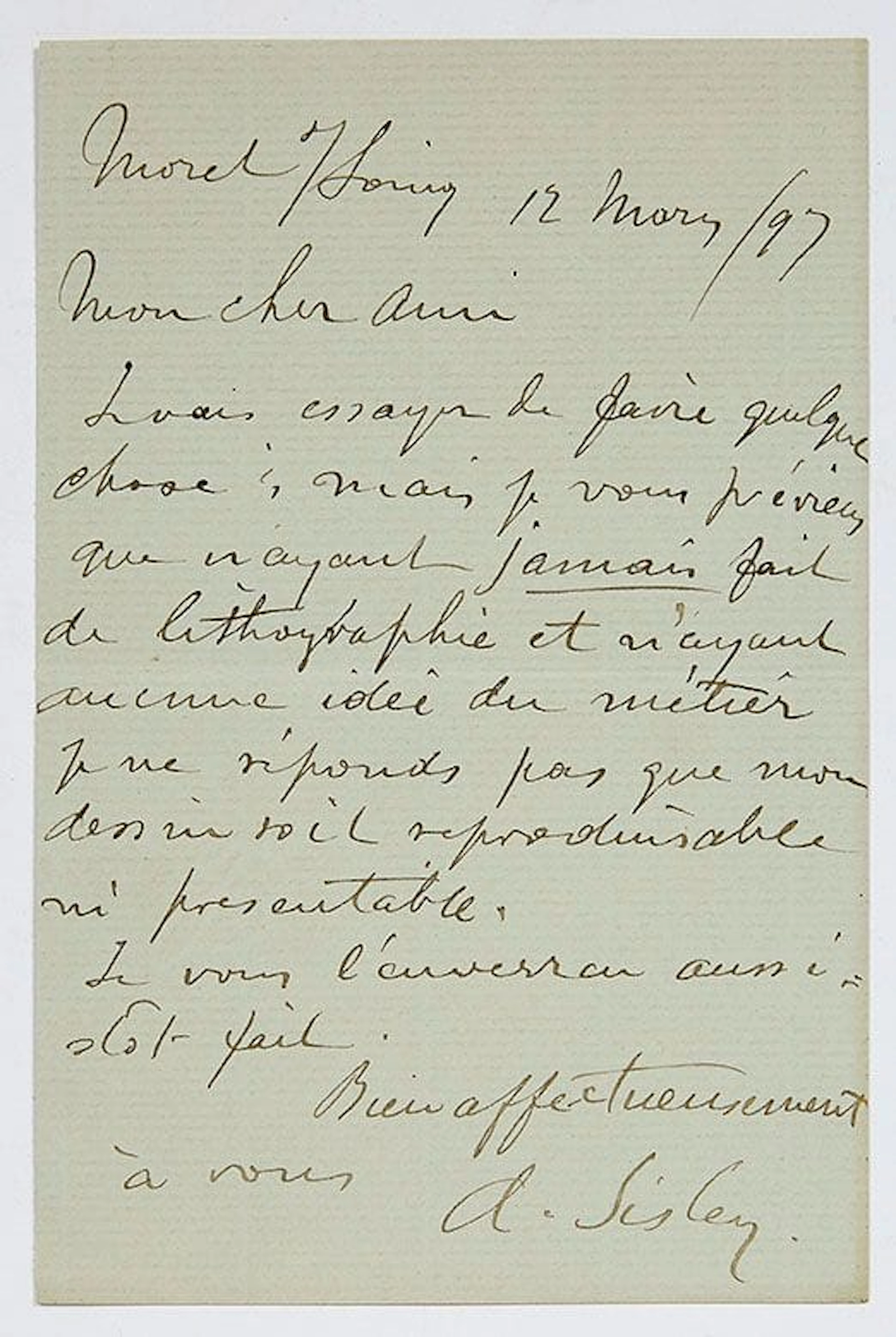 SISLEY Alfred (1839-1899). - Lot 349